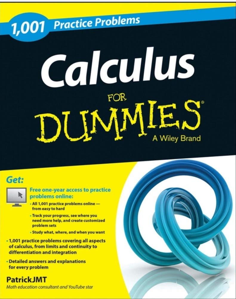 Calculus Practice Problems For Dummies by A wiley Brand Goodreads