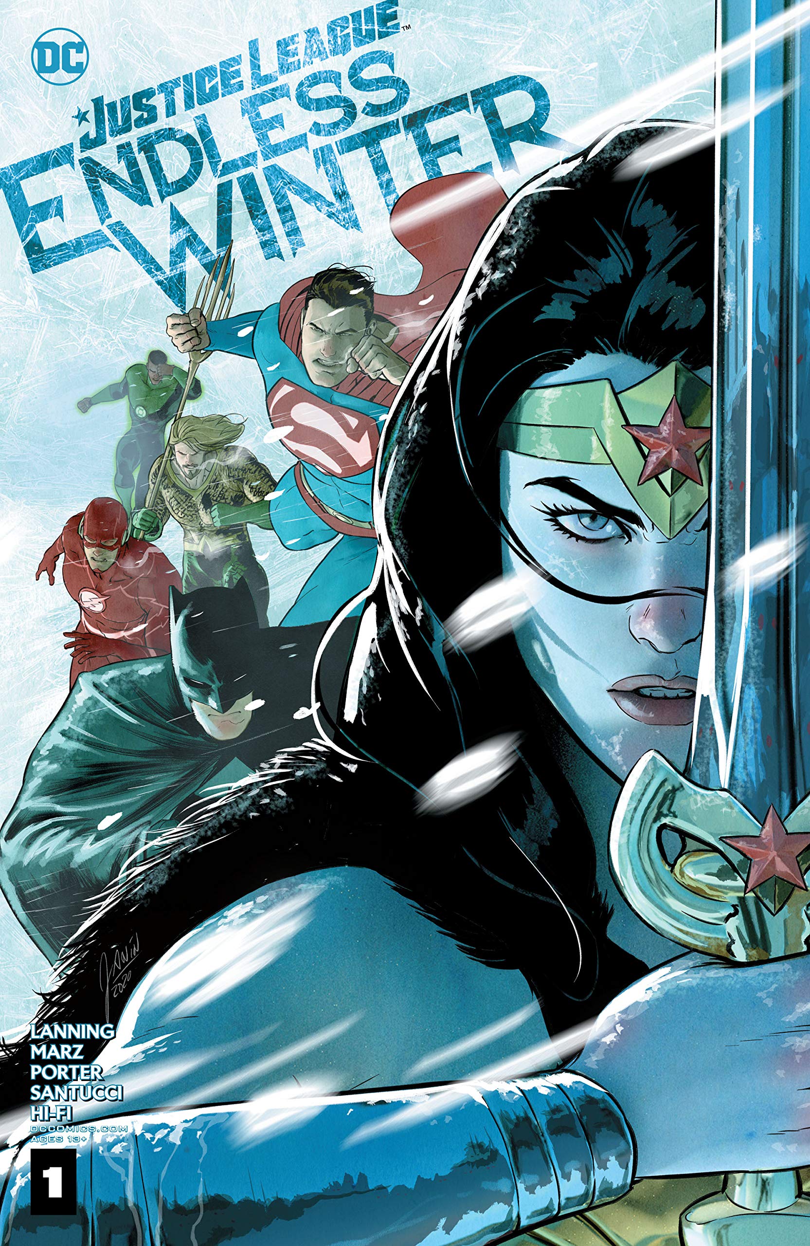 Justice League book cover
