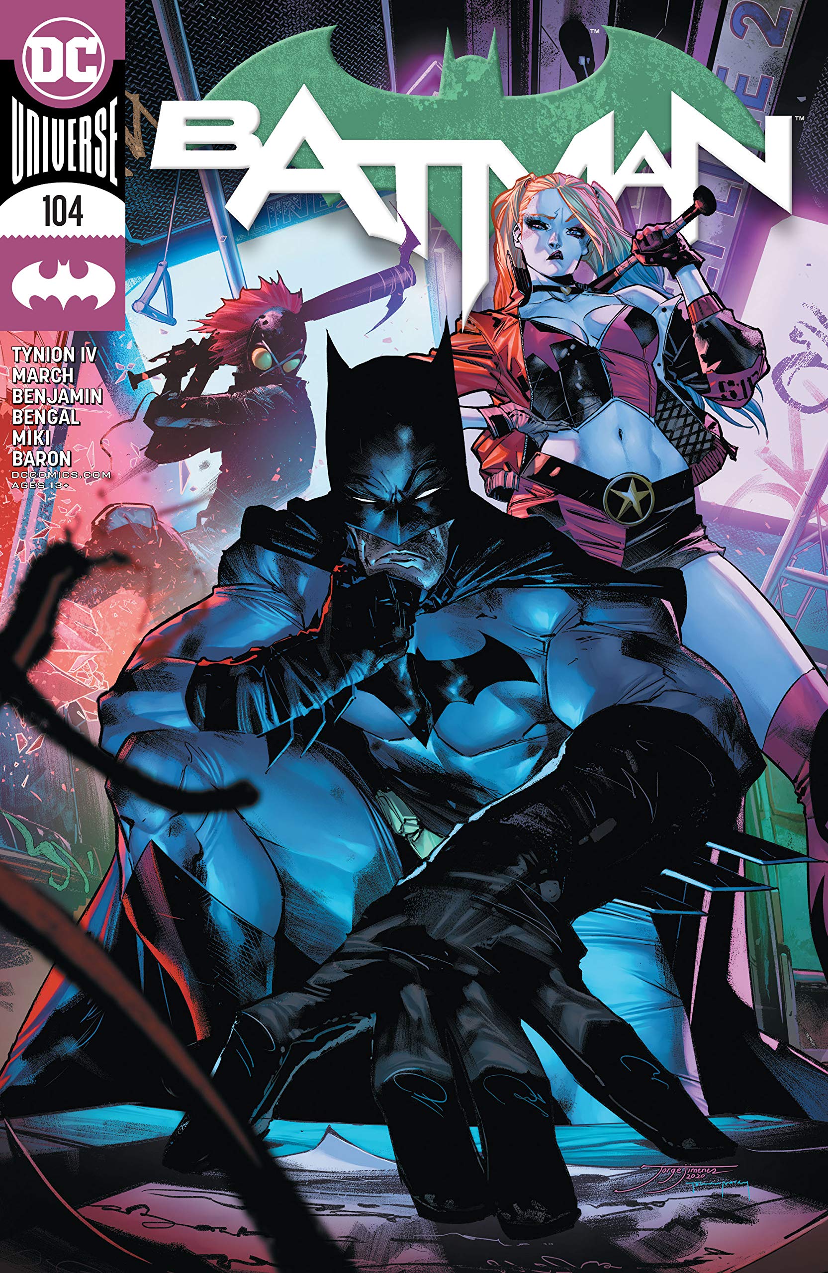 Batman #104 book cover