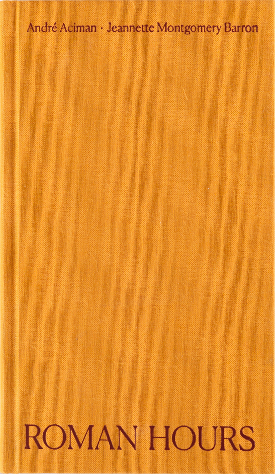 Roman Hours book cover