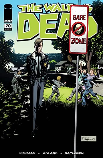 The Walking Dead #70 book cover
