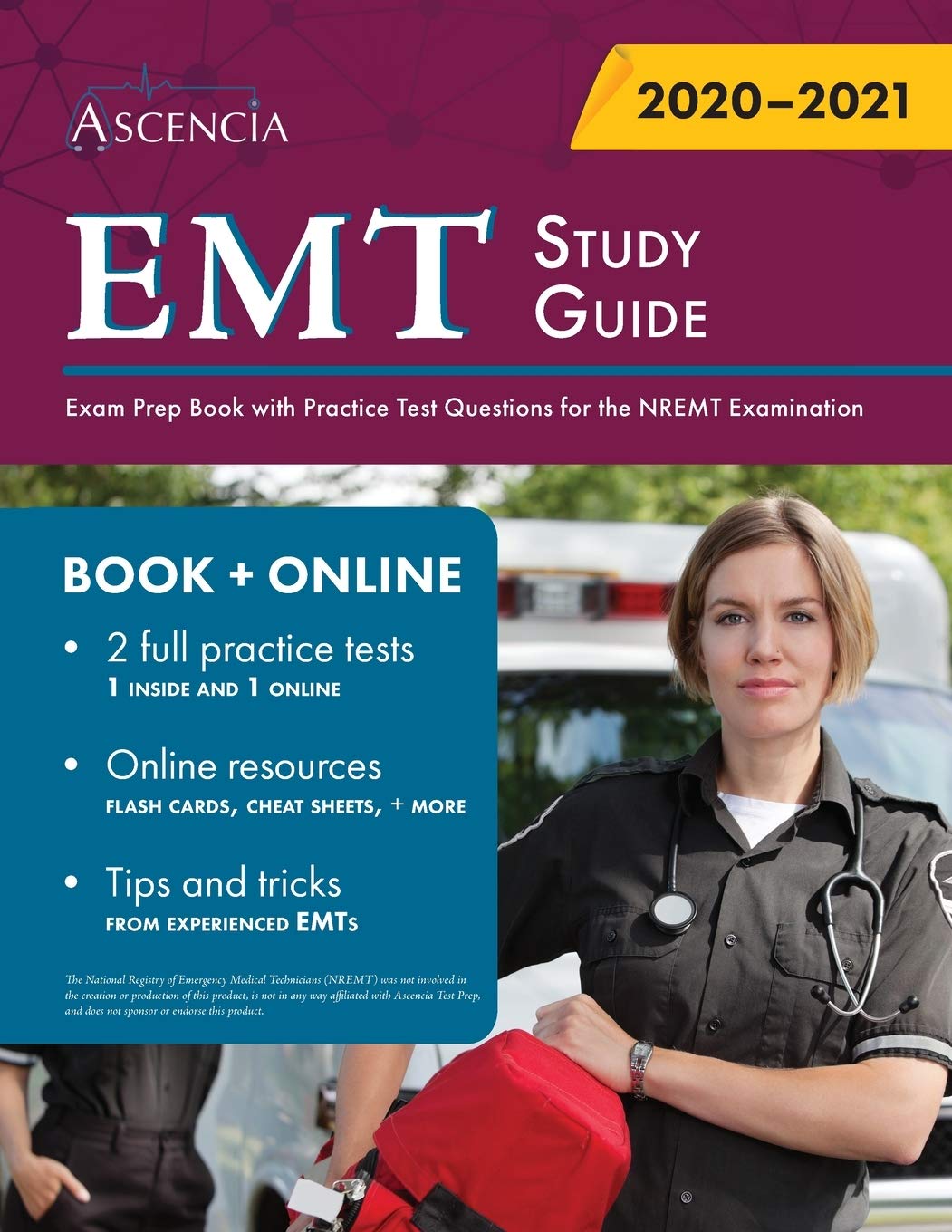 EMT Study Guide Exam Prep Book with Practice Test Questions for the
