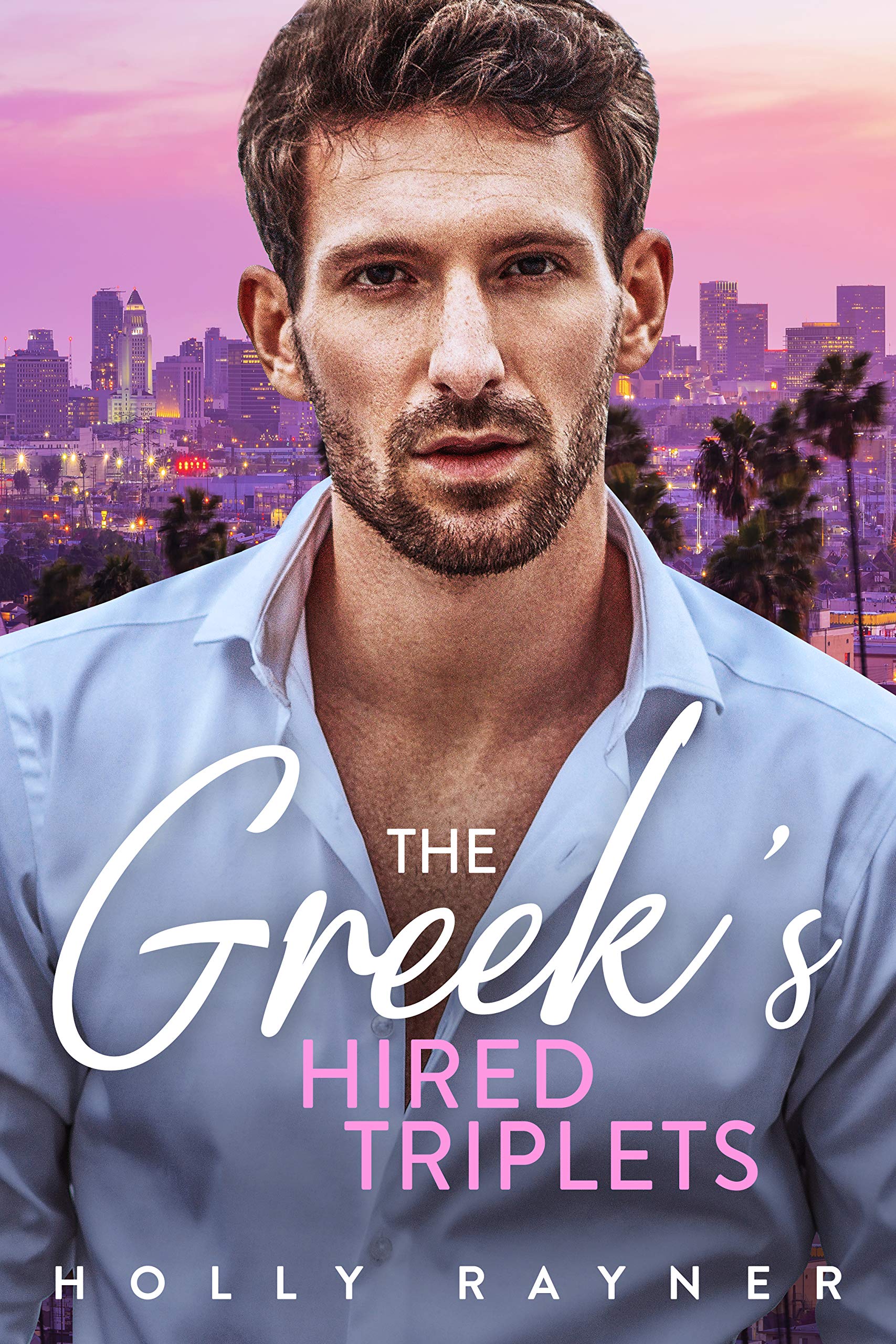 The Greek's Hired Triplets book cover
