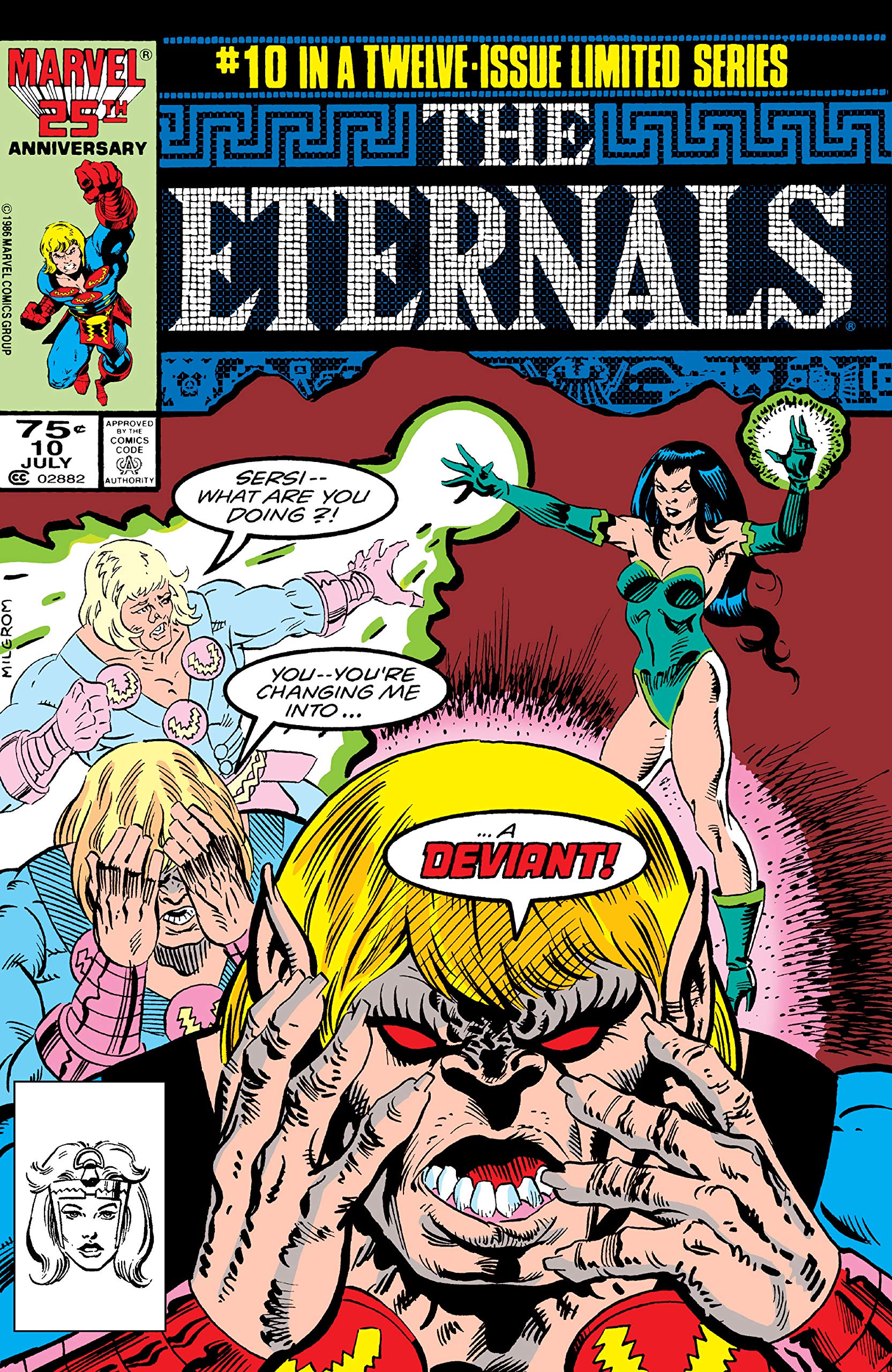 Eternals (1985-1986) #10 book cover