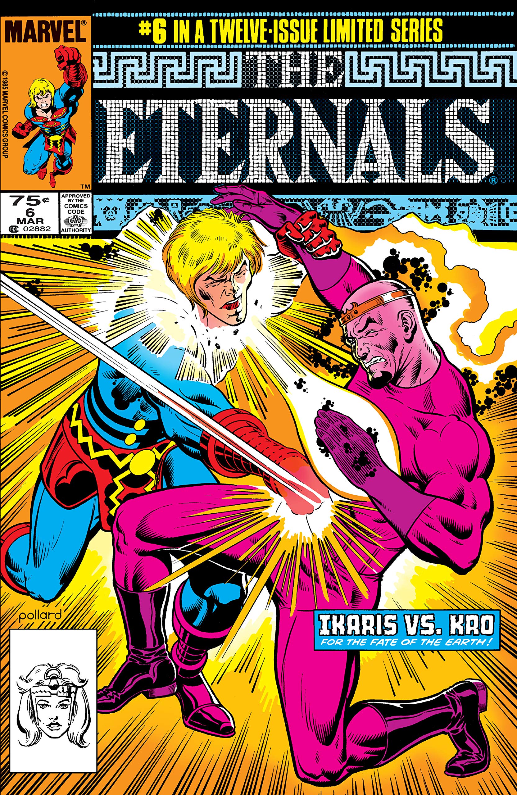 Eternals (1985-1986) #6 book cover