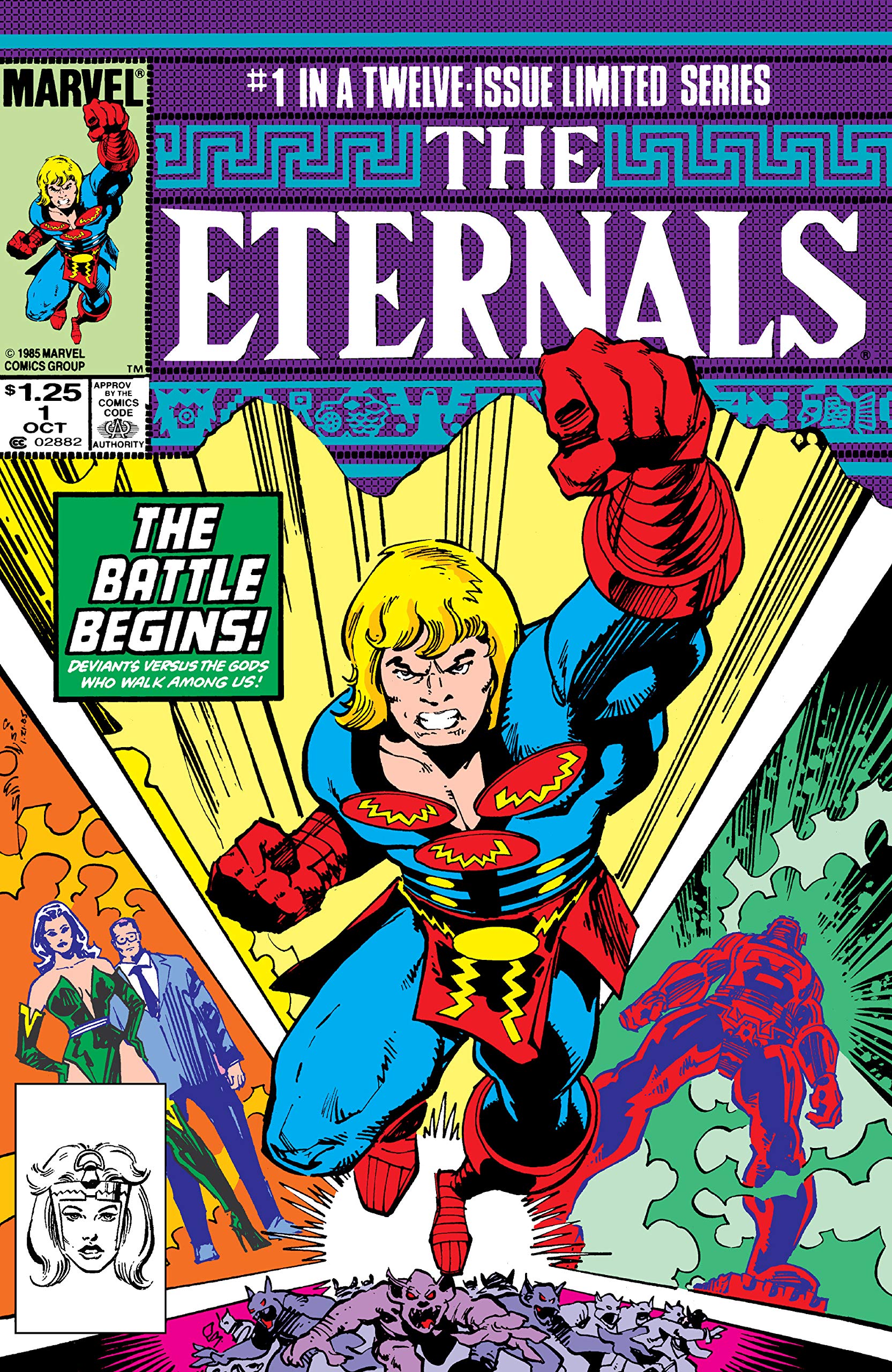 Eternals (1985-1986) #1 book cover