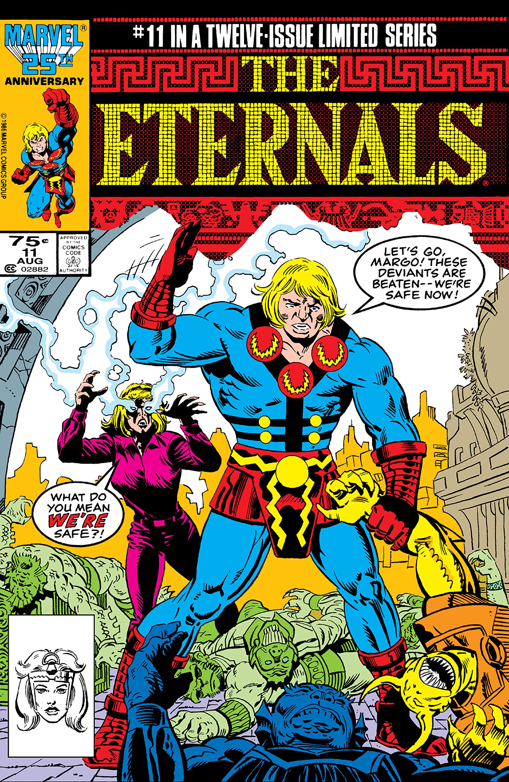Eternals (1985-1986) #11 book cover