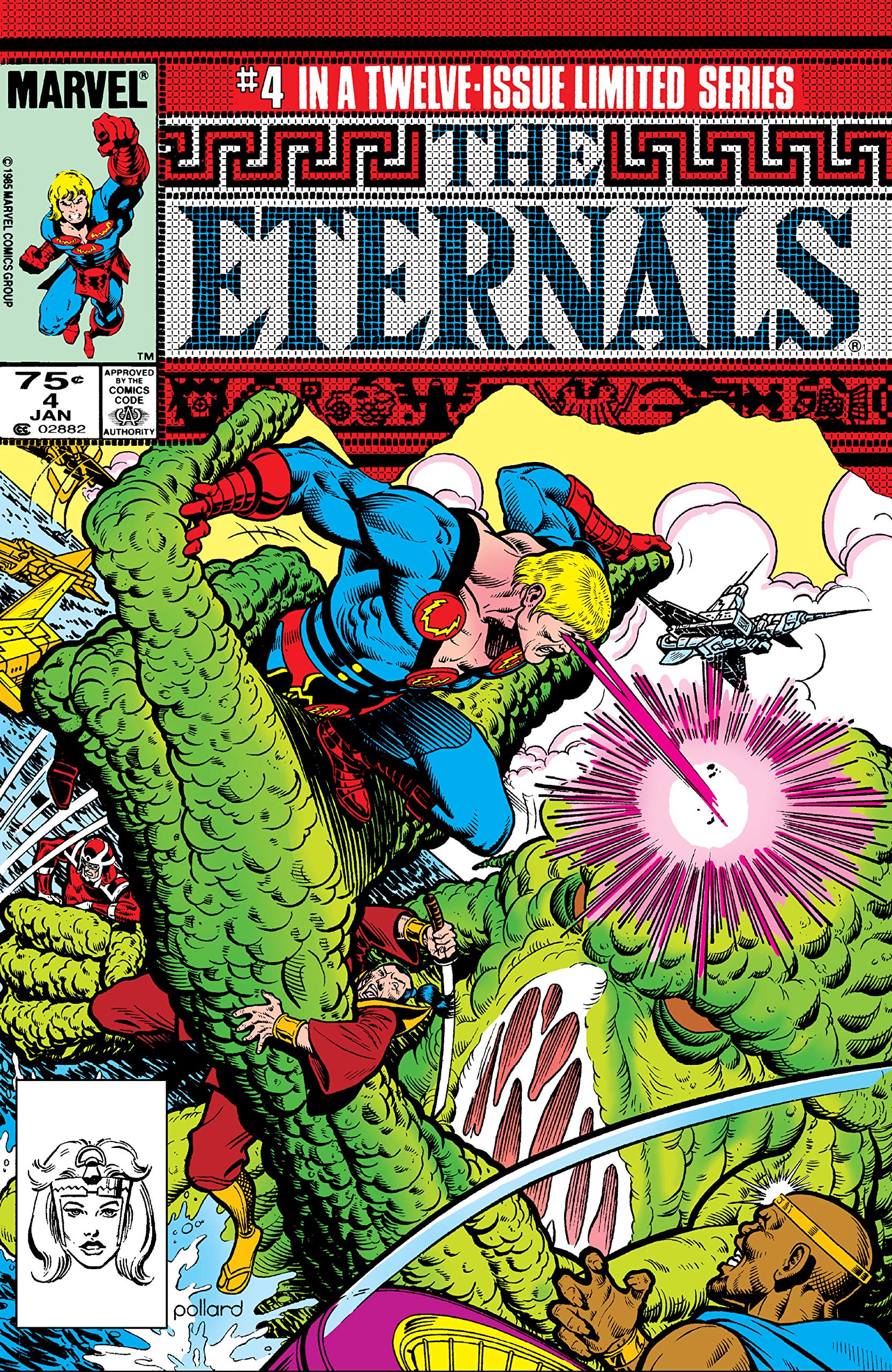 Eternals (1985-1986) #4 book cover