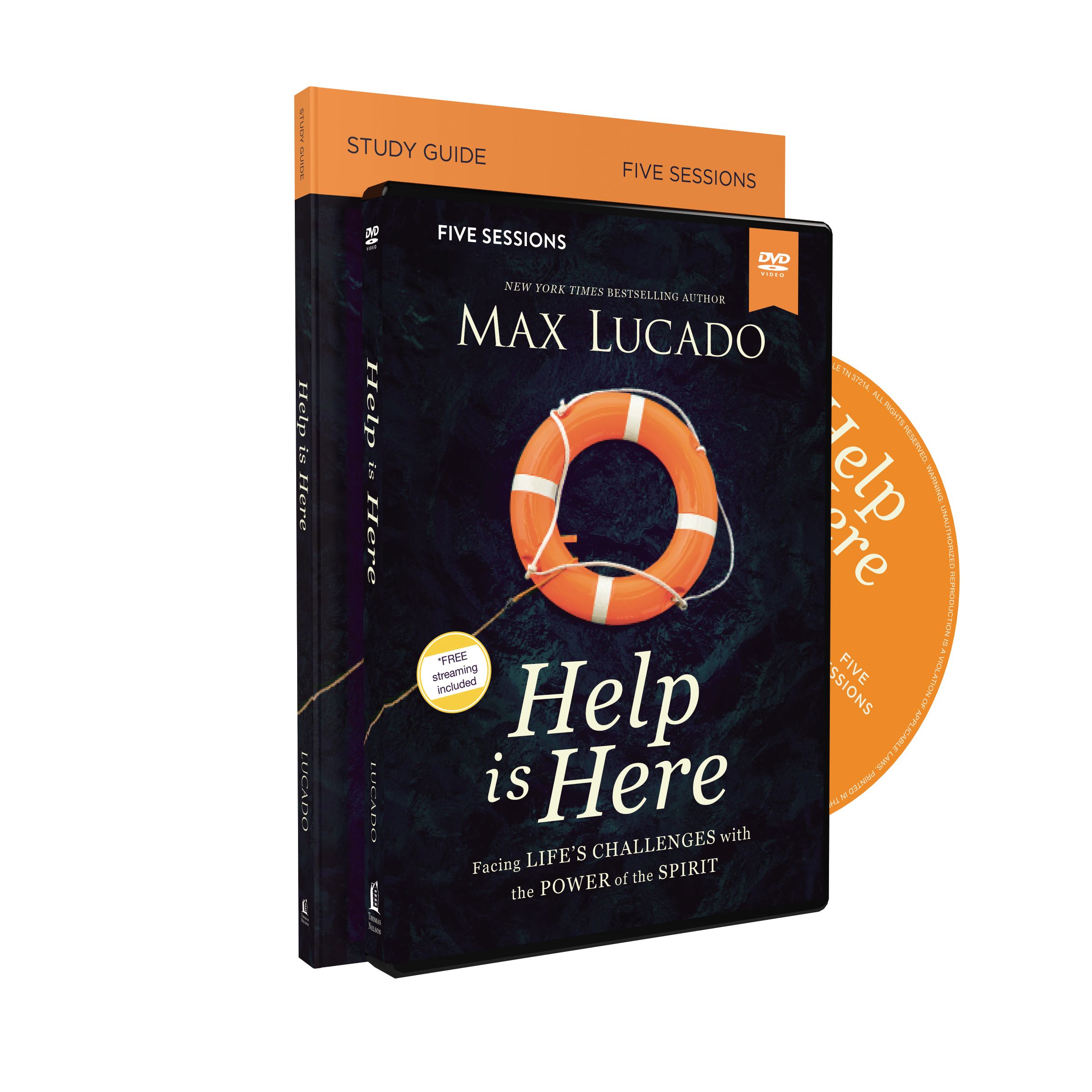 Help Is Here Study Guide with DVD Finding Fresh Strength
