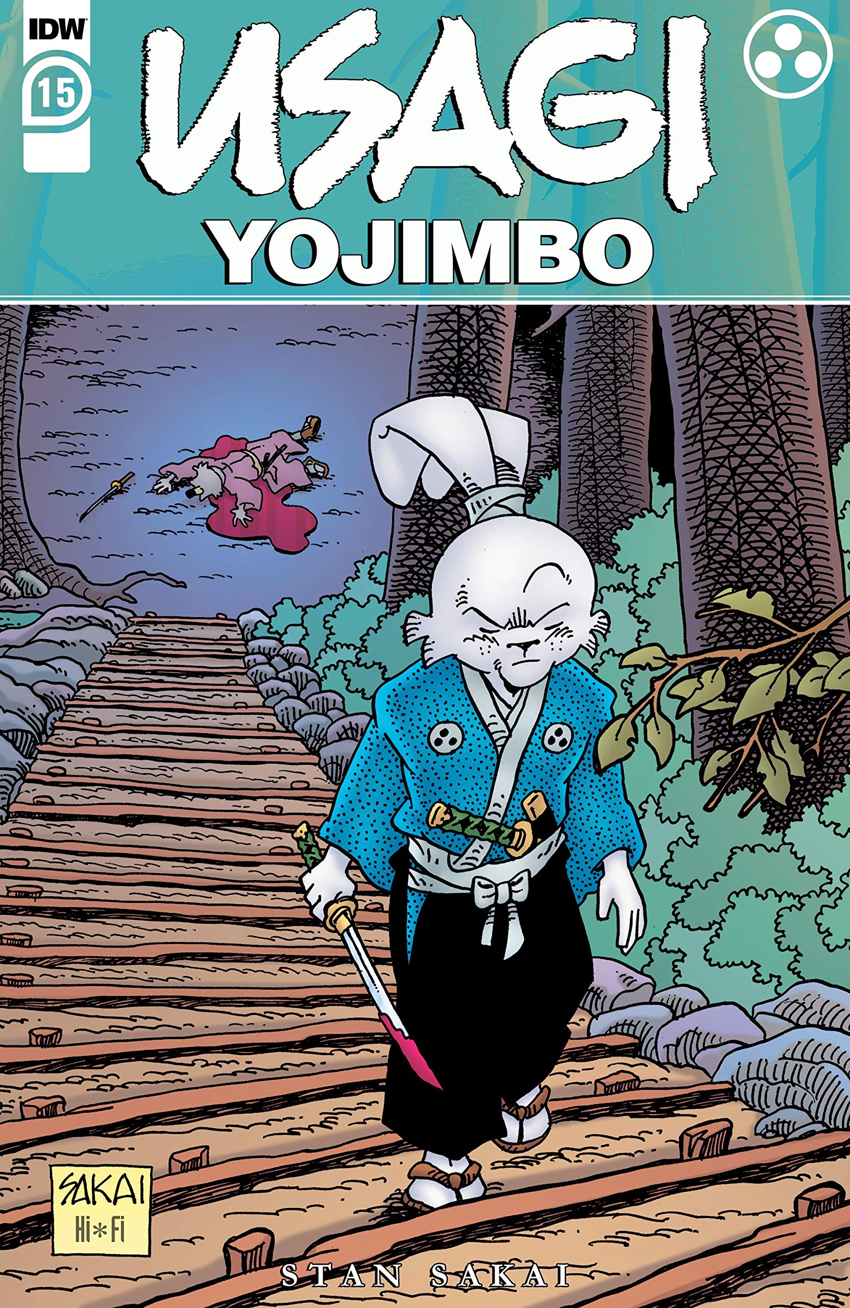 Usagi Yojimbo (2019) book cover 1