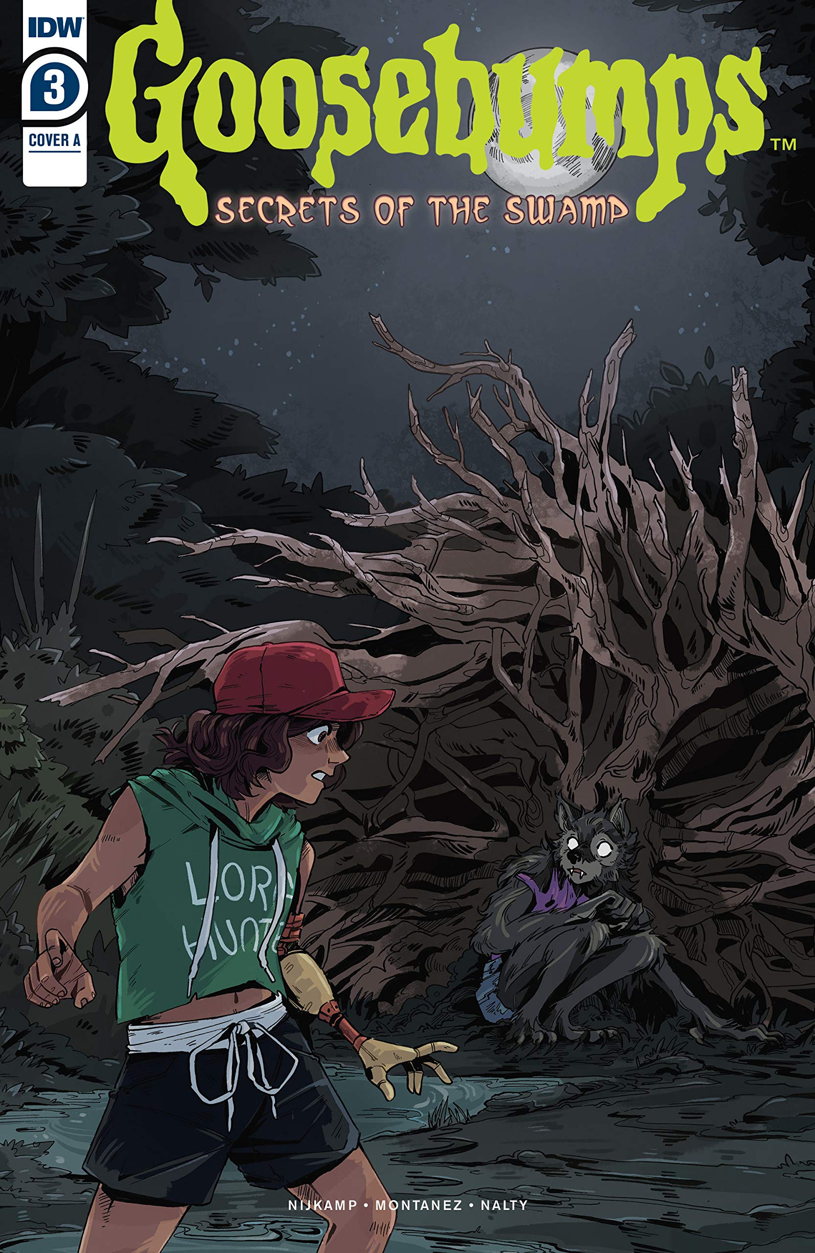 Goosebumps: Secrets of the Swamp book cover 2