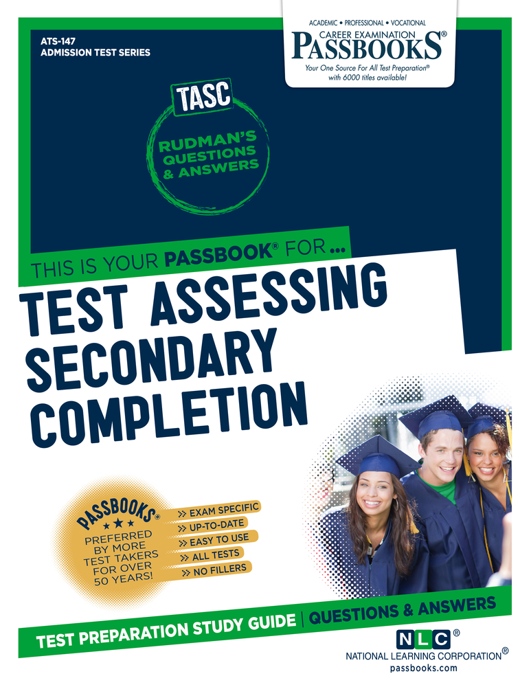 Test Assessing Secondary Completion (TASC) (ATS147) Passbooks Study