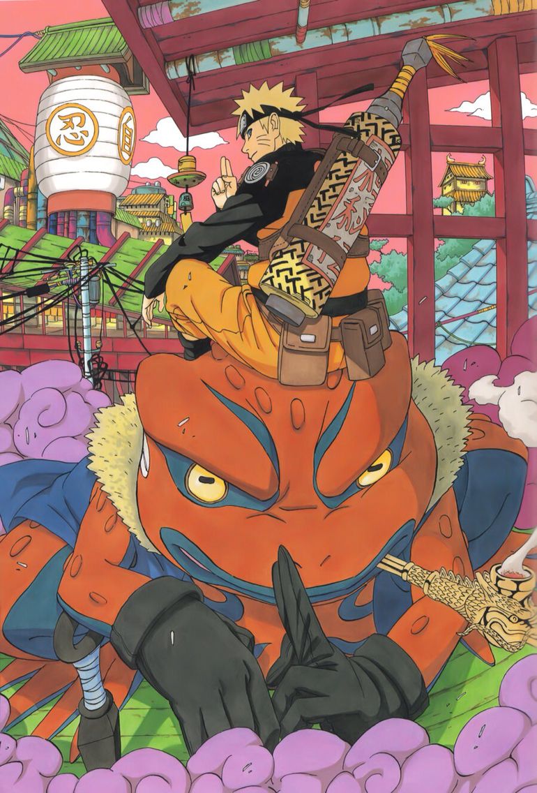 Naruto book cover