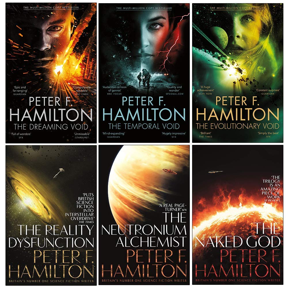 Void Trilogy and Nights Dawn Trilogy Box Set by Peter F. Hamilton ...