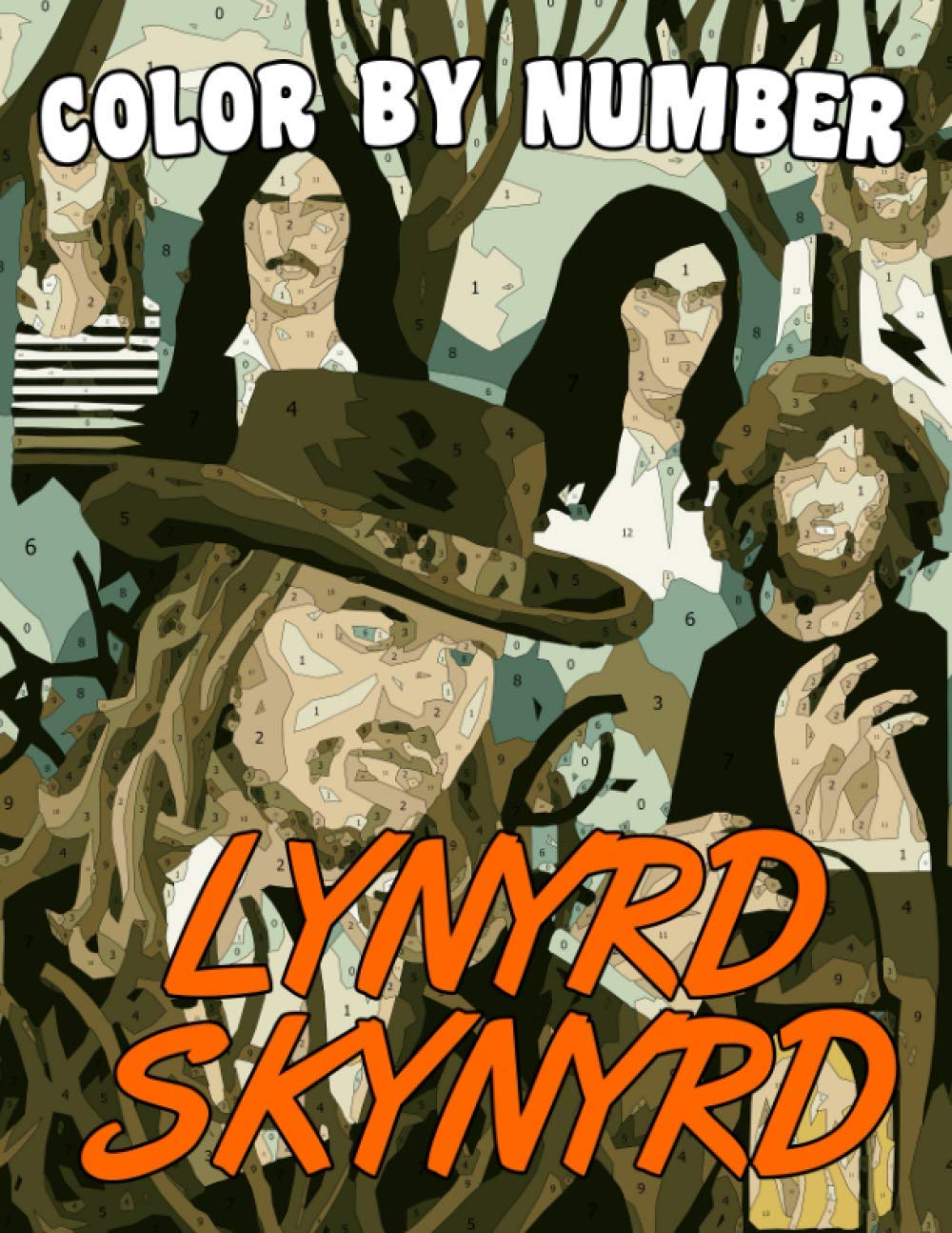 Lynyrd Skynyrd Color By Number 