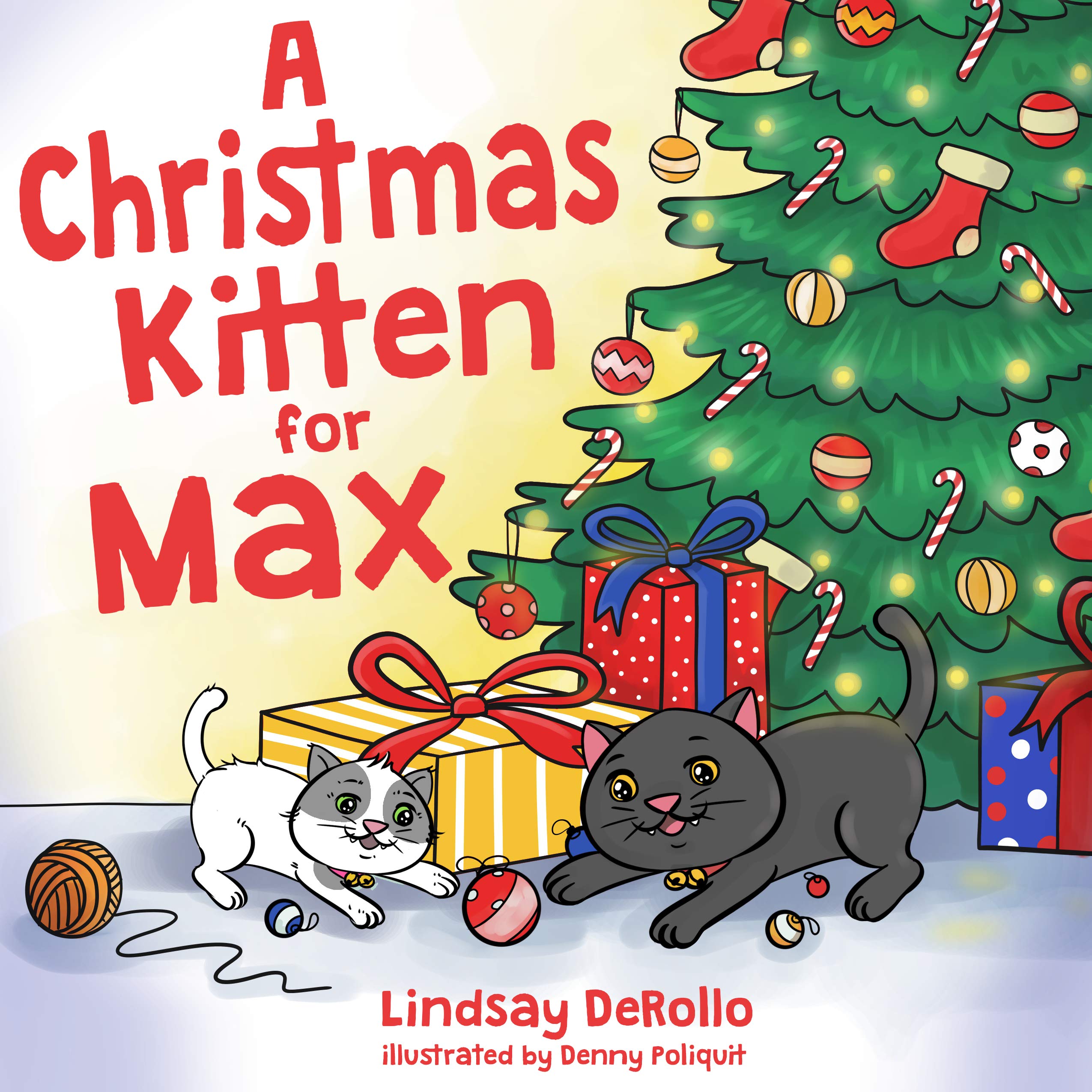 A Christmas Kitten for Max