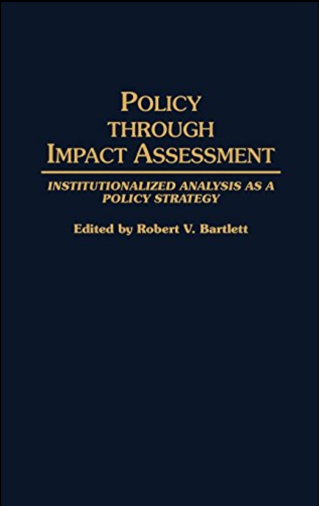 Policy Through Impact Assessment book cover