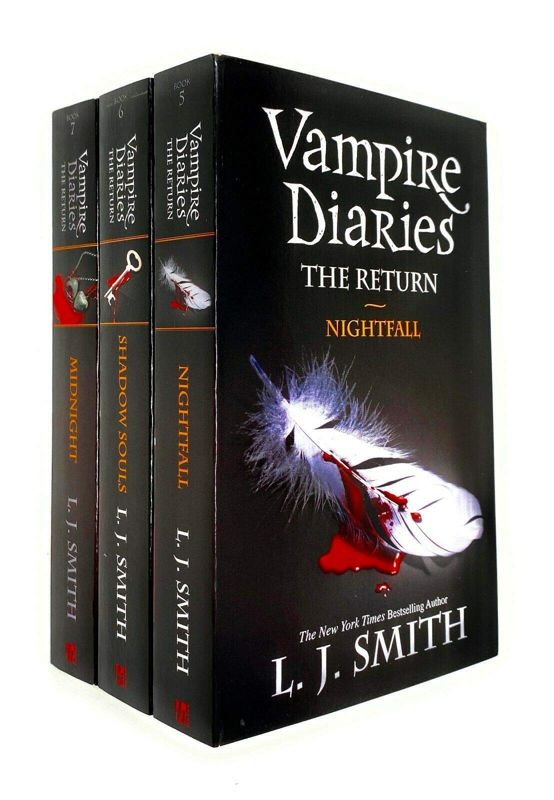 Vampire Diaries the Return #5-7 book cover
