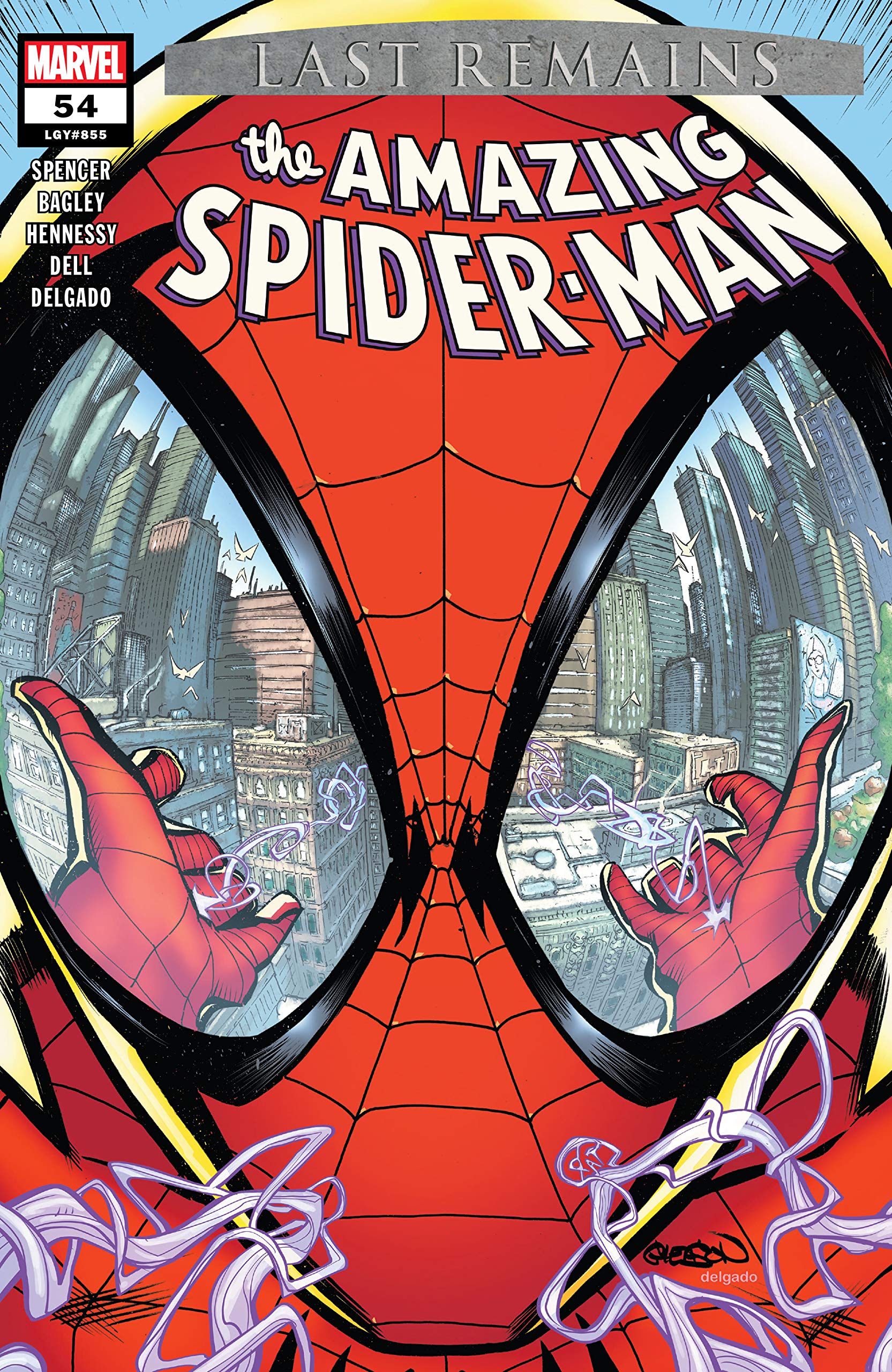 The Amazing Spider-Man (2018) #54 book cover