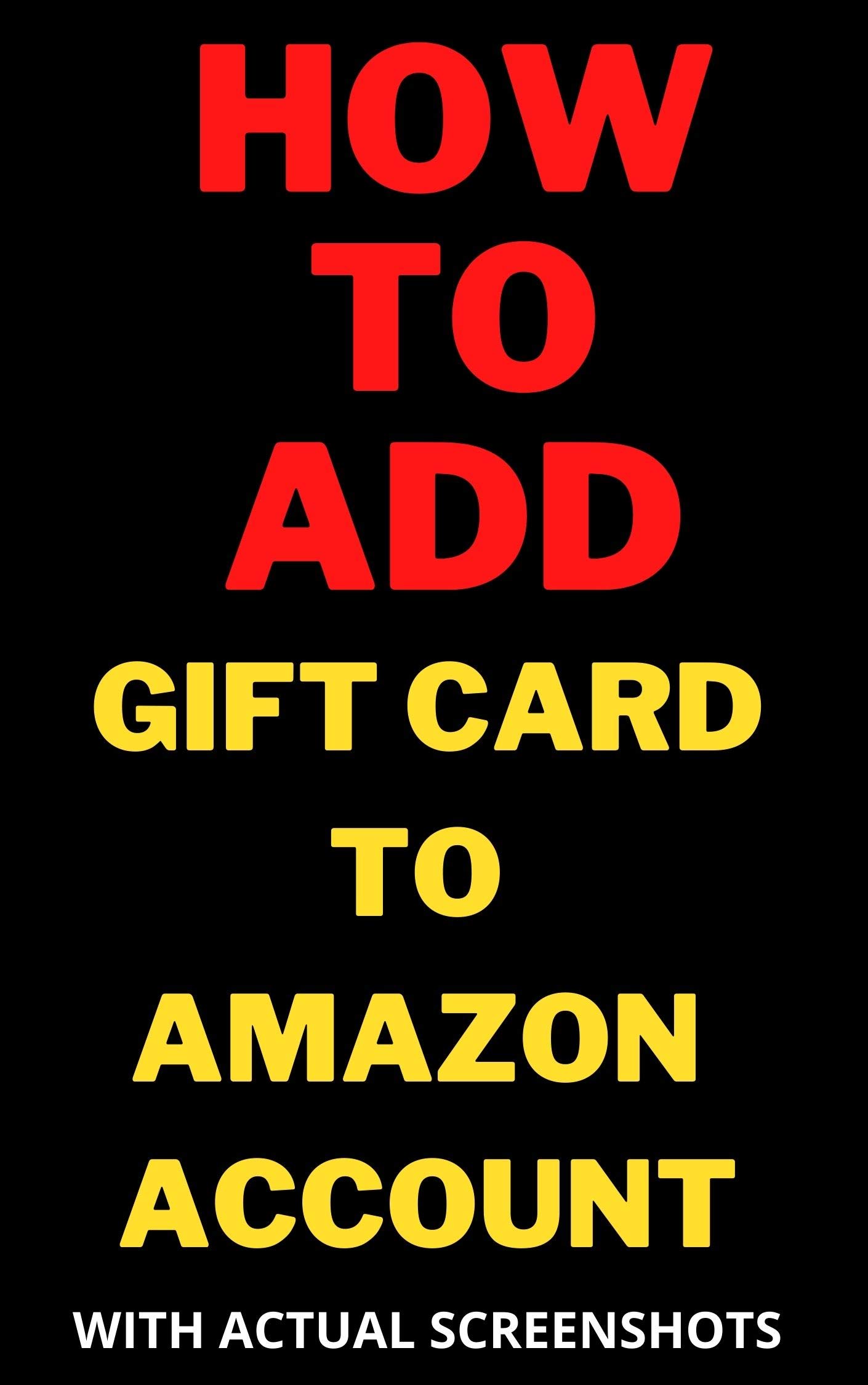 How To Add Gift Card to my Amazon Account in less than 30 seconds with