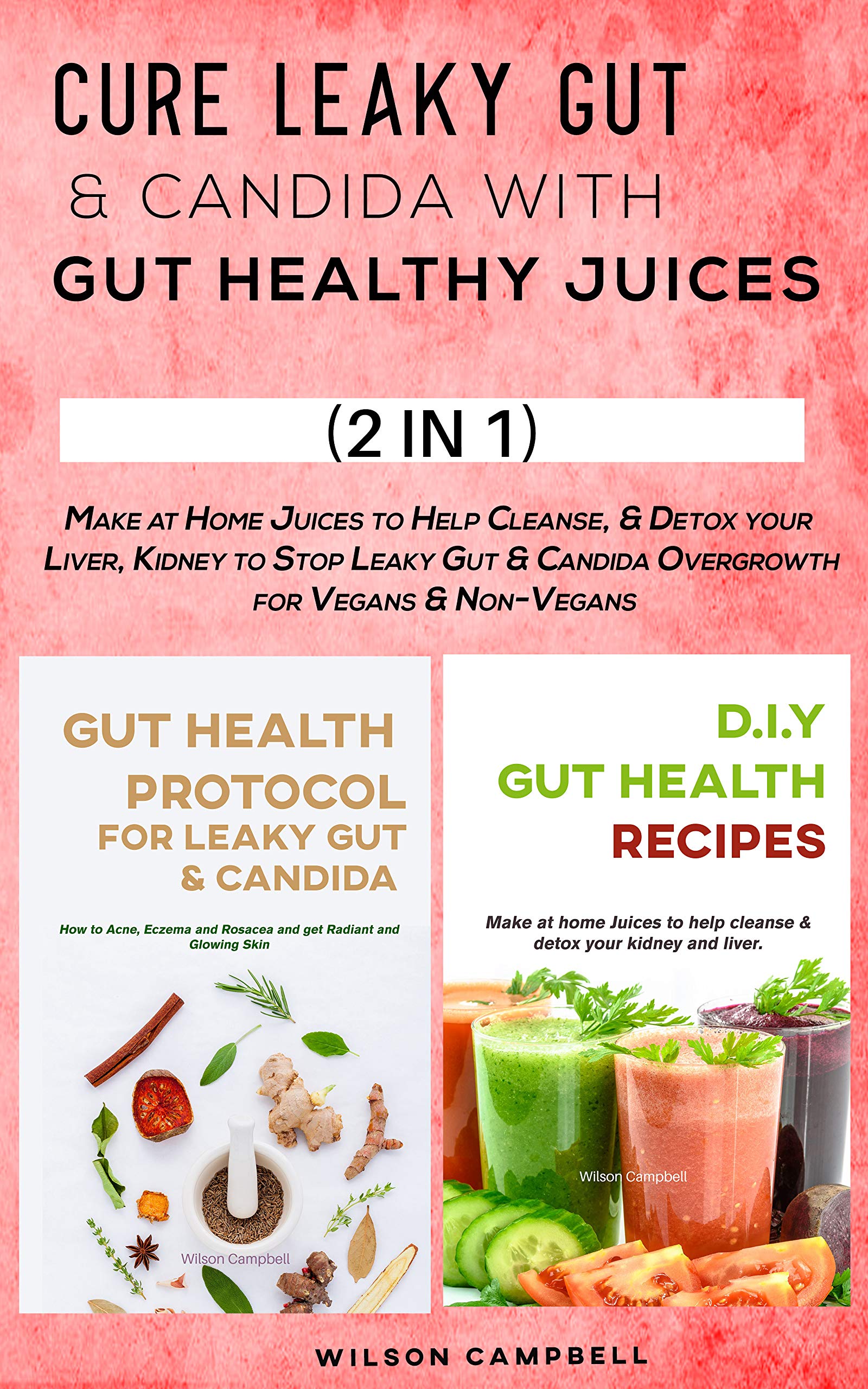 CURE LEAKY GUT & CANDIDA WITH GUT HEALTHY JUICES (2 in 1 ) Make at