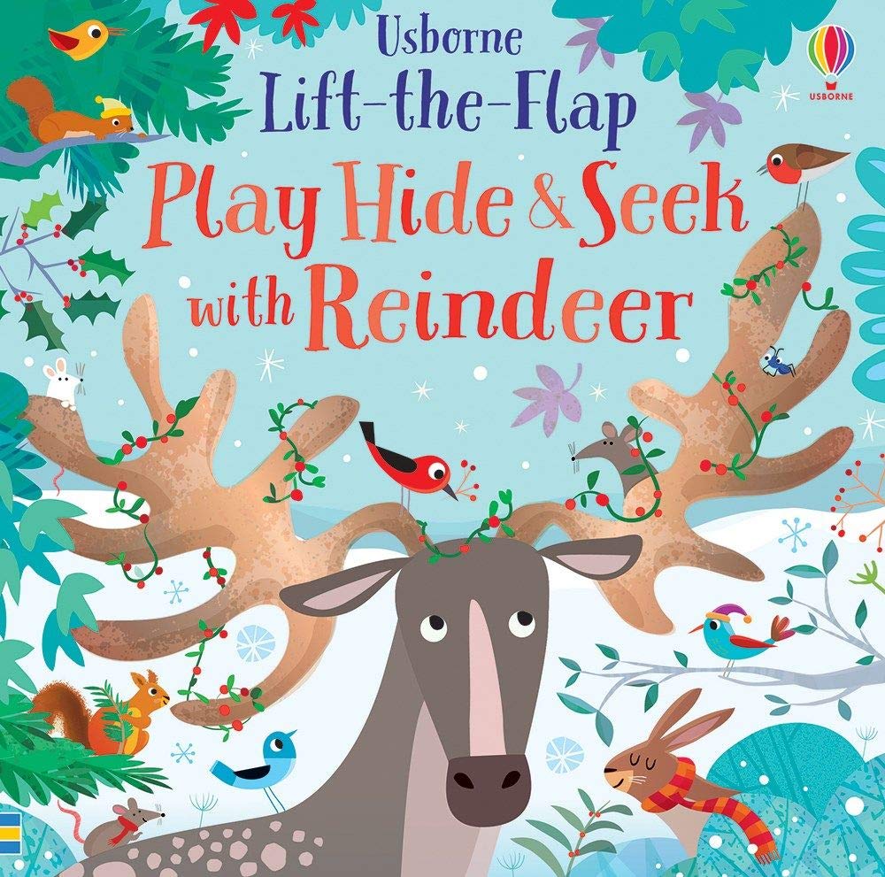 Lift-the-Flap Play Hide & Seek with Reindeer book cover