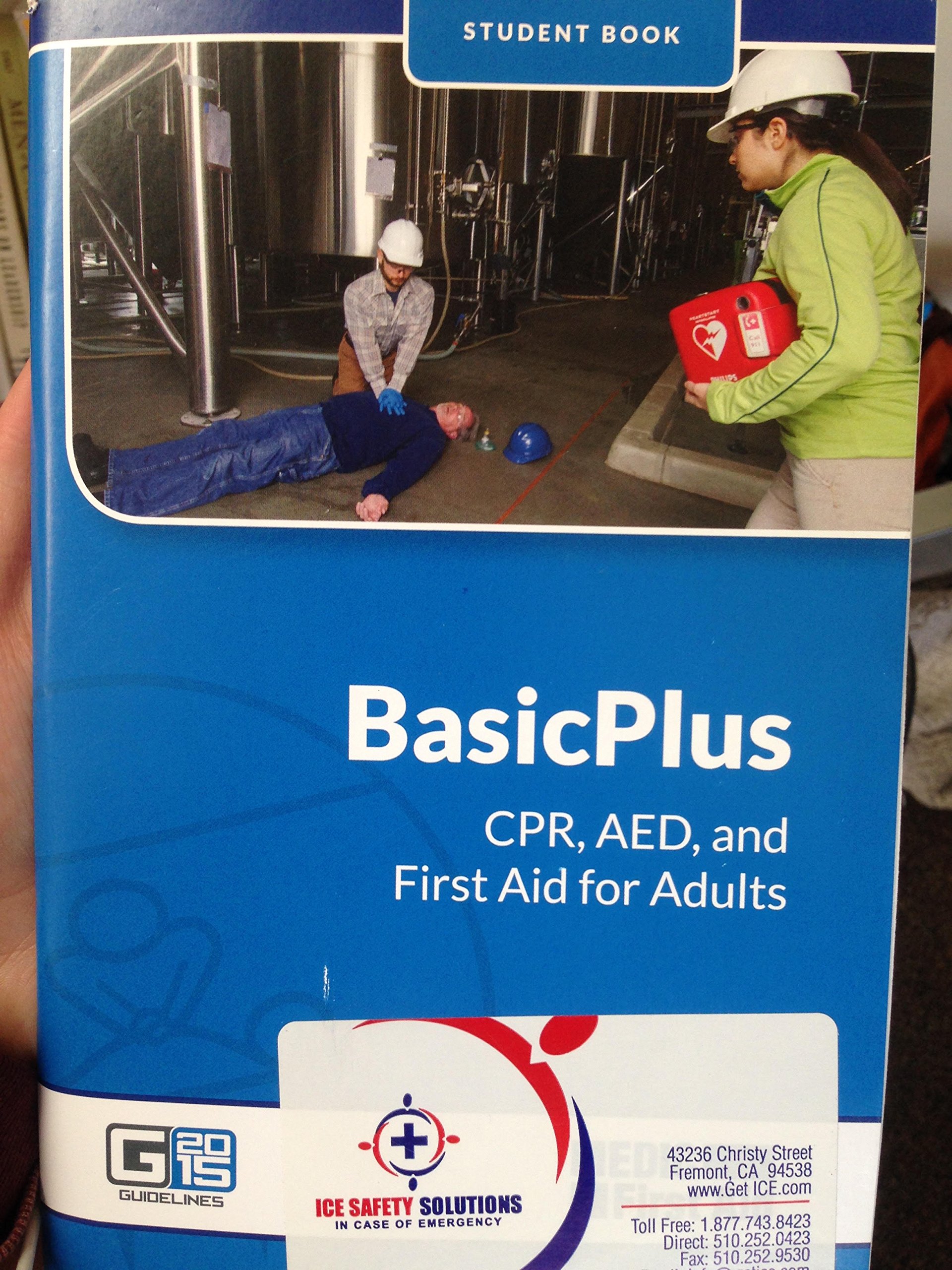 BasicPlus CPR, AED, and First Aid for Adults Student Book by BasicPlus ...