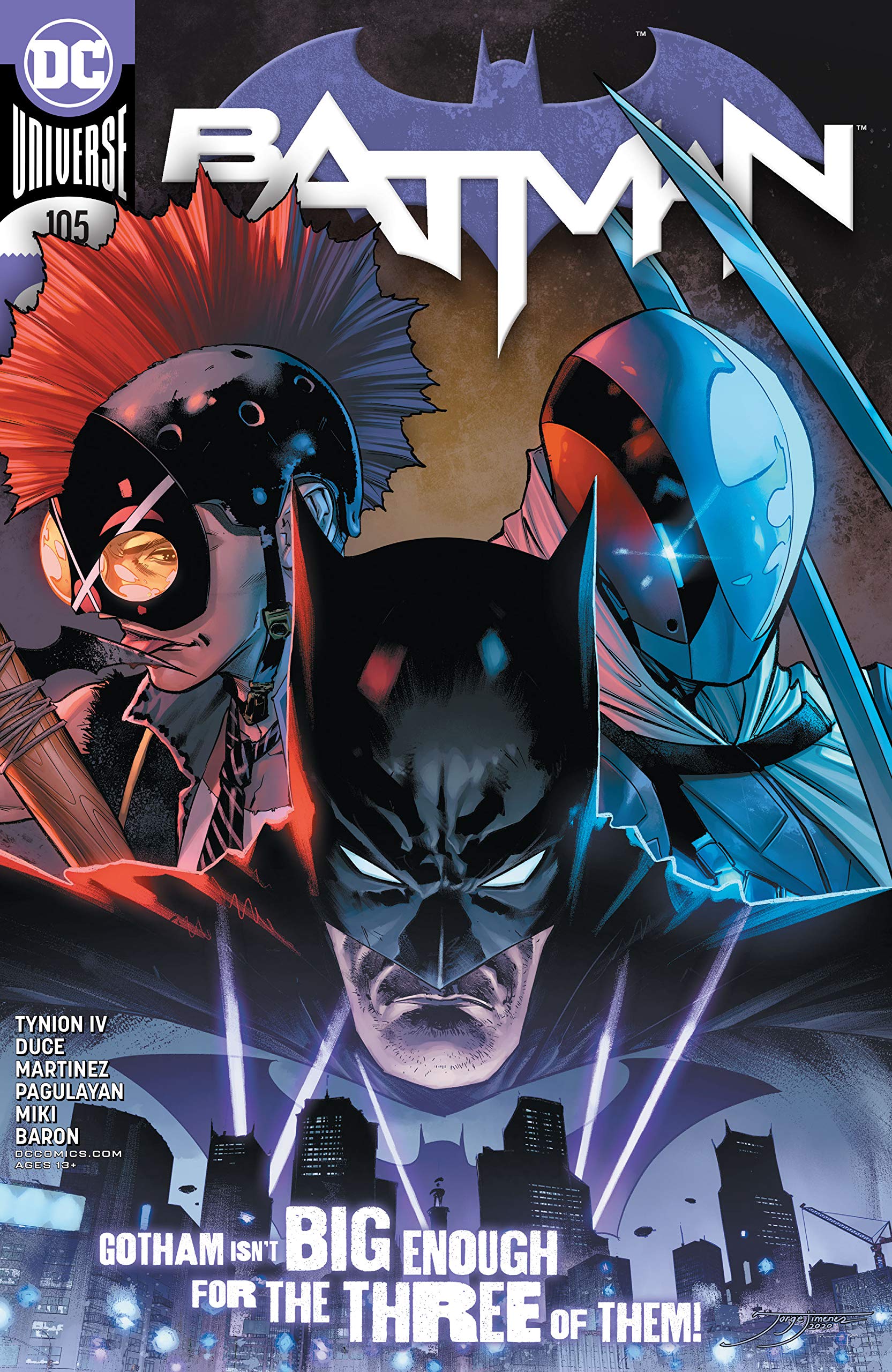 Batman #105 book cover