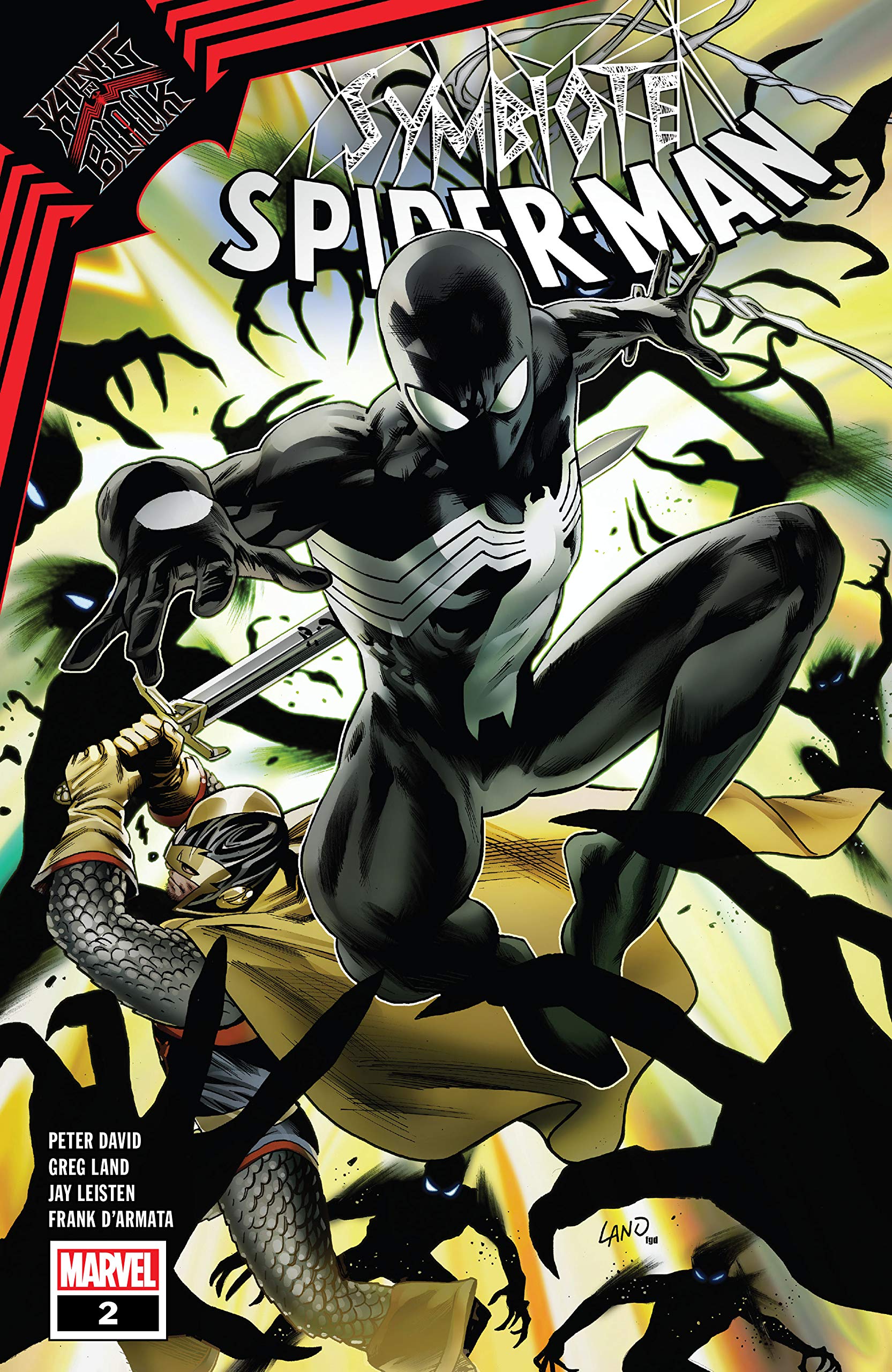 Symbiote Spider-Man: King in Black book cover 2
