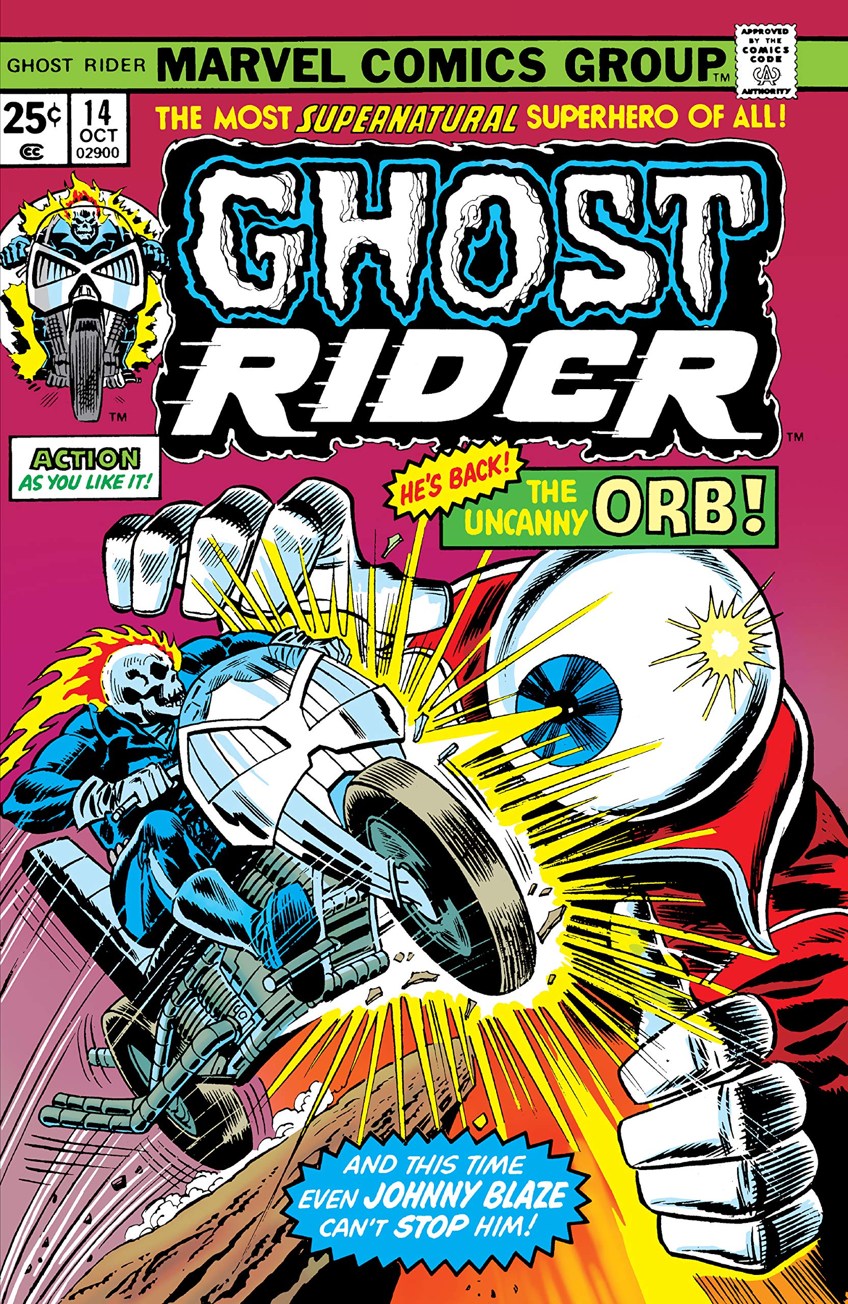 Ghost Rider (1973-1983) #14 book cover