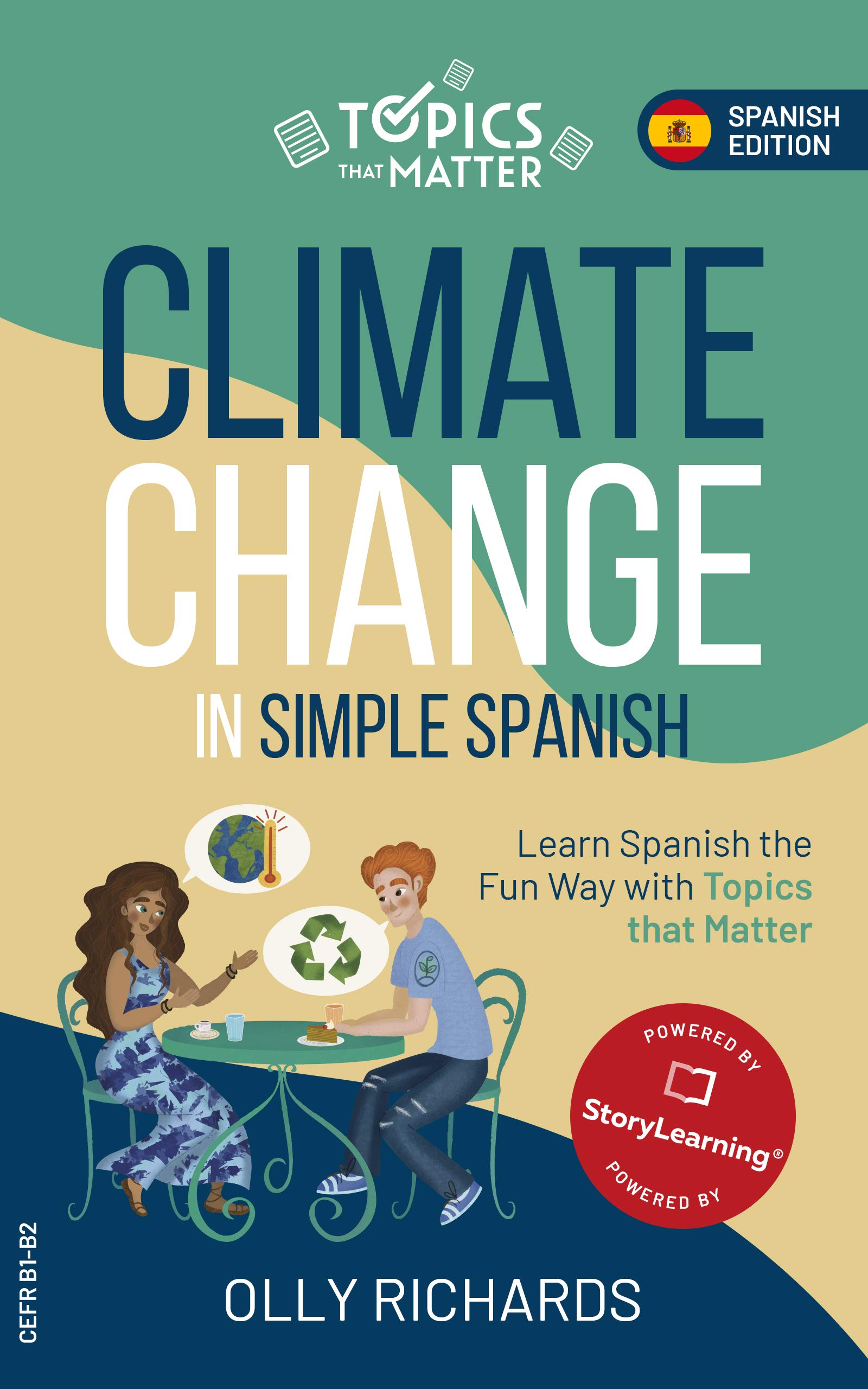 Climate Change in Simple Spanish book cover