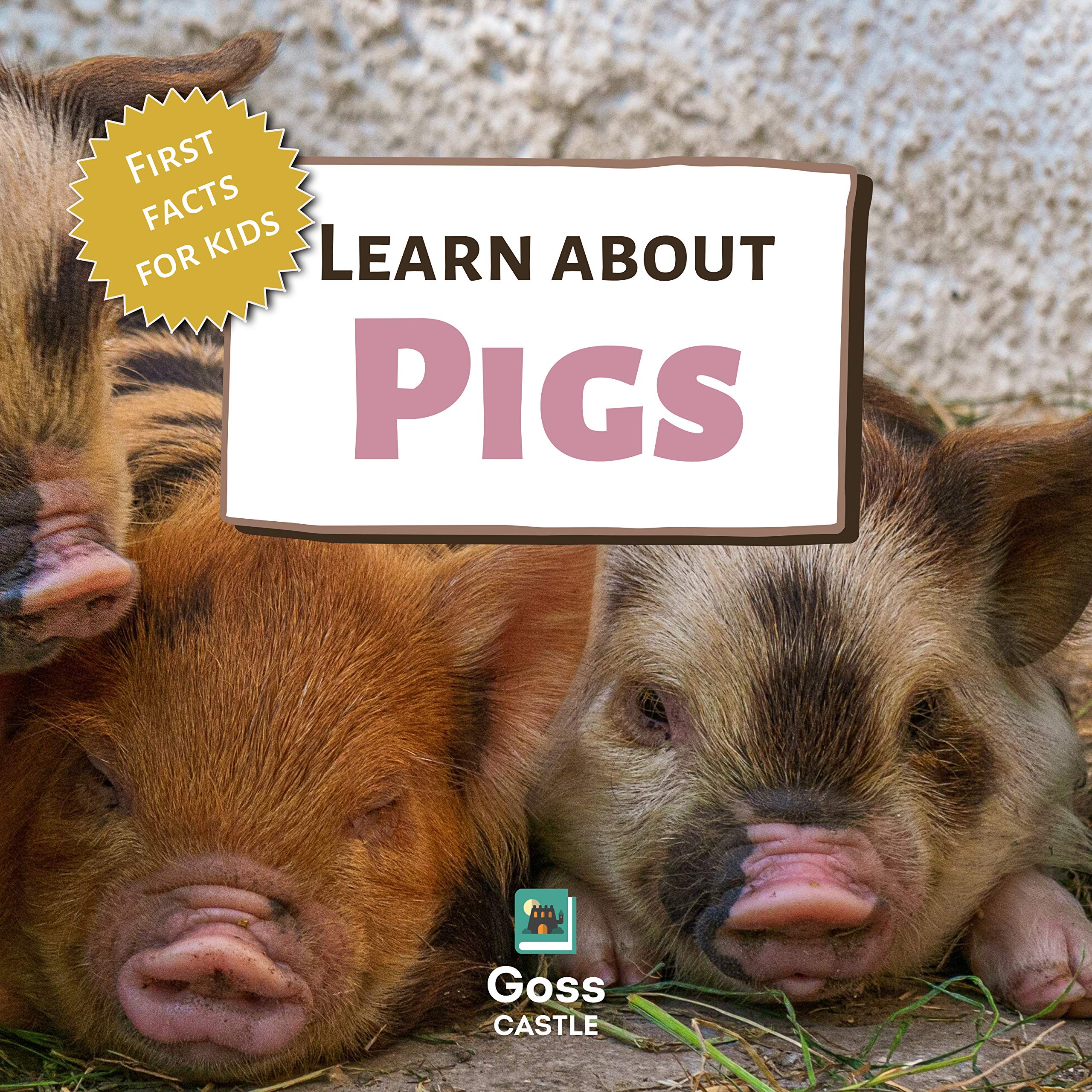 Learn About Pigs First Facts for Kids by Goss Castle Goodreads