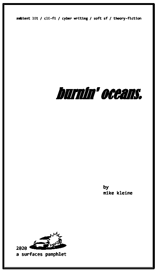 burnin' oceans.