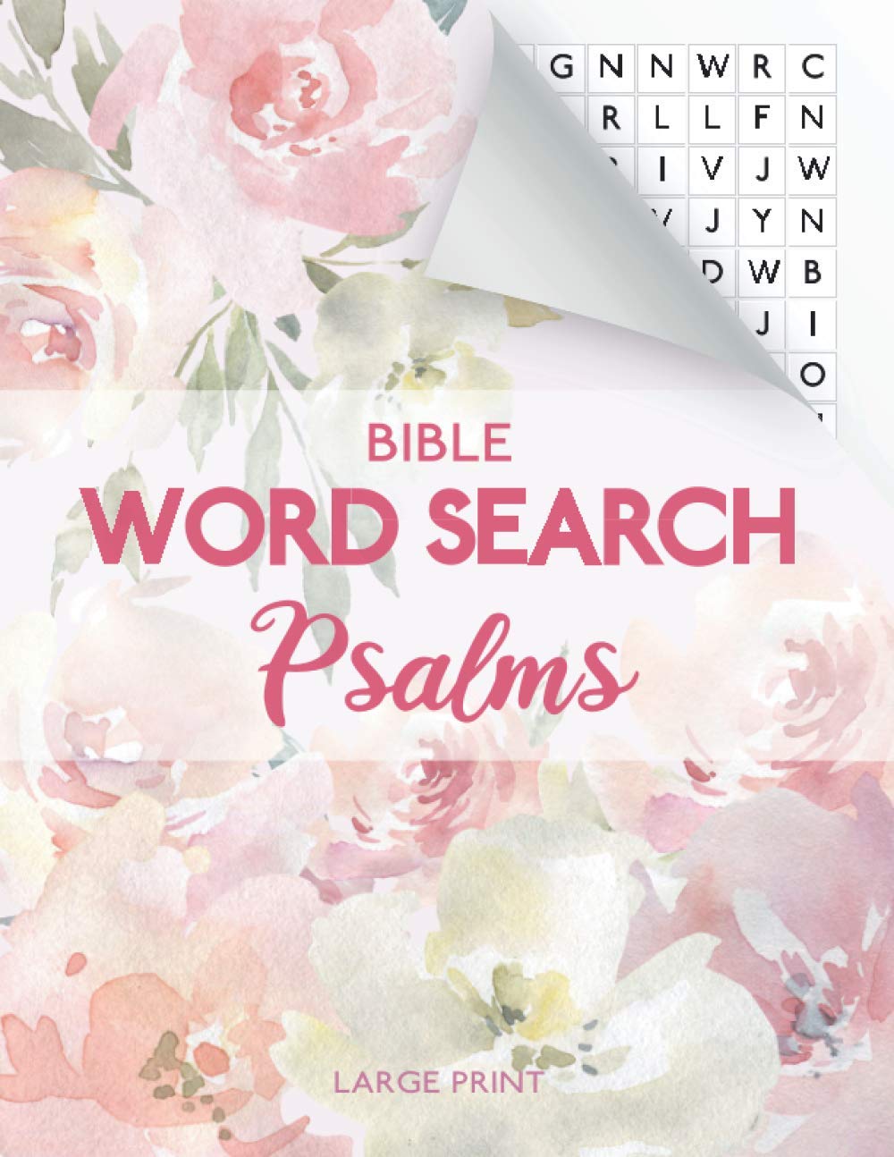 Bible Word Search - Psalms: 100 Puzzles | Large Print | 8.5" x 11" by F ...