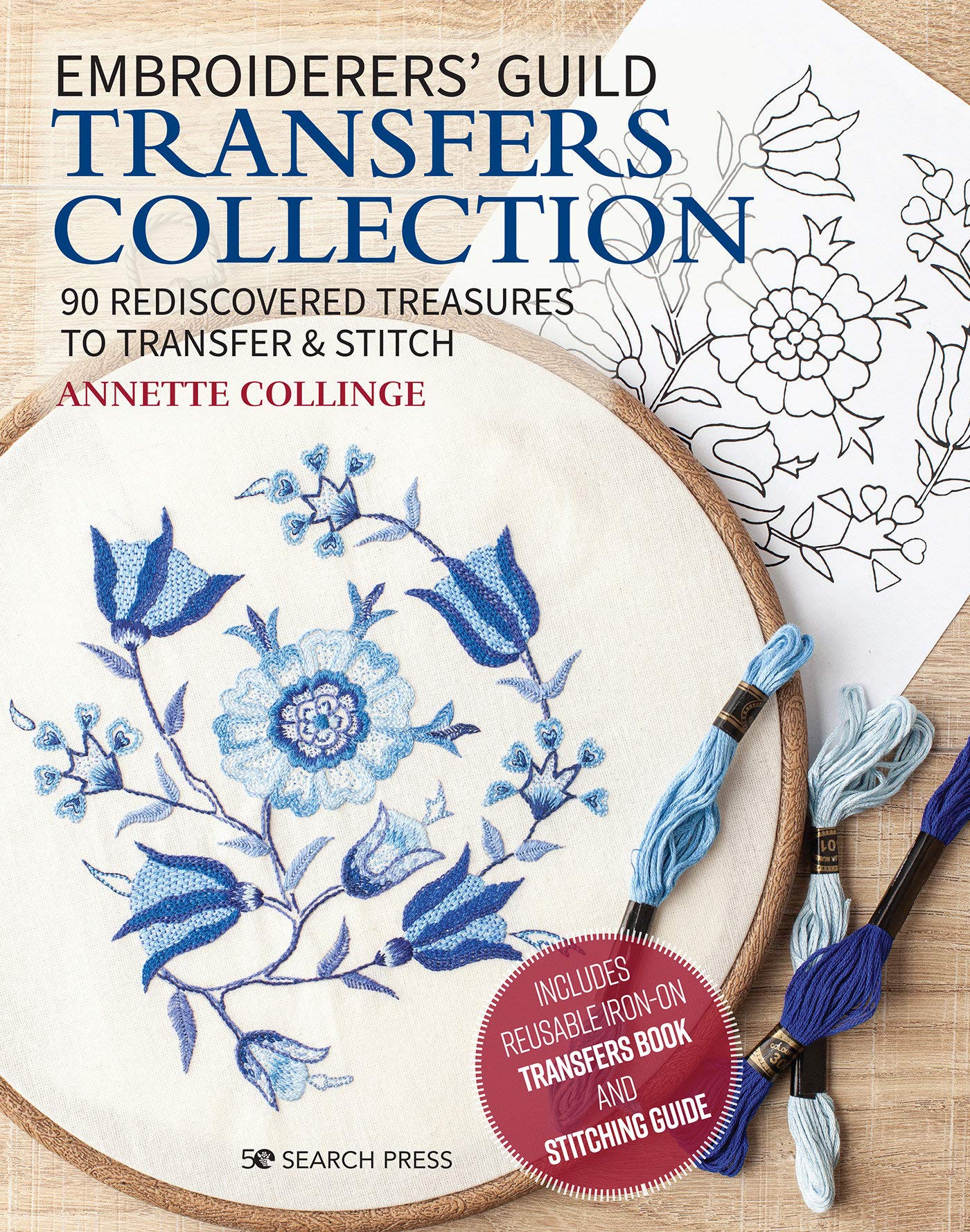 Embroiderers' Guild Transfers Collection 90 rediscovered treasures to