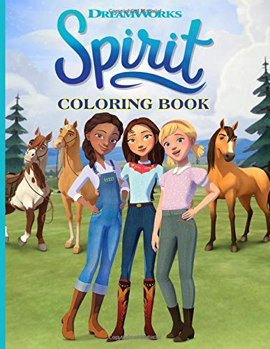 Dreamworks Spirit Coloring Book: Premium Dreamworks Spirit Coloring