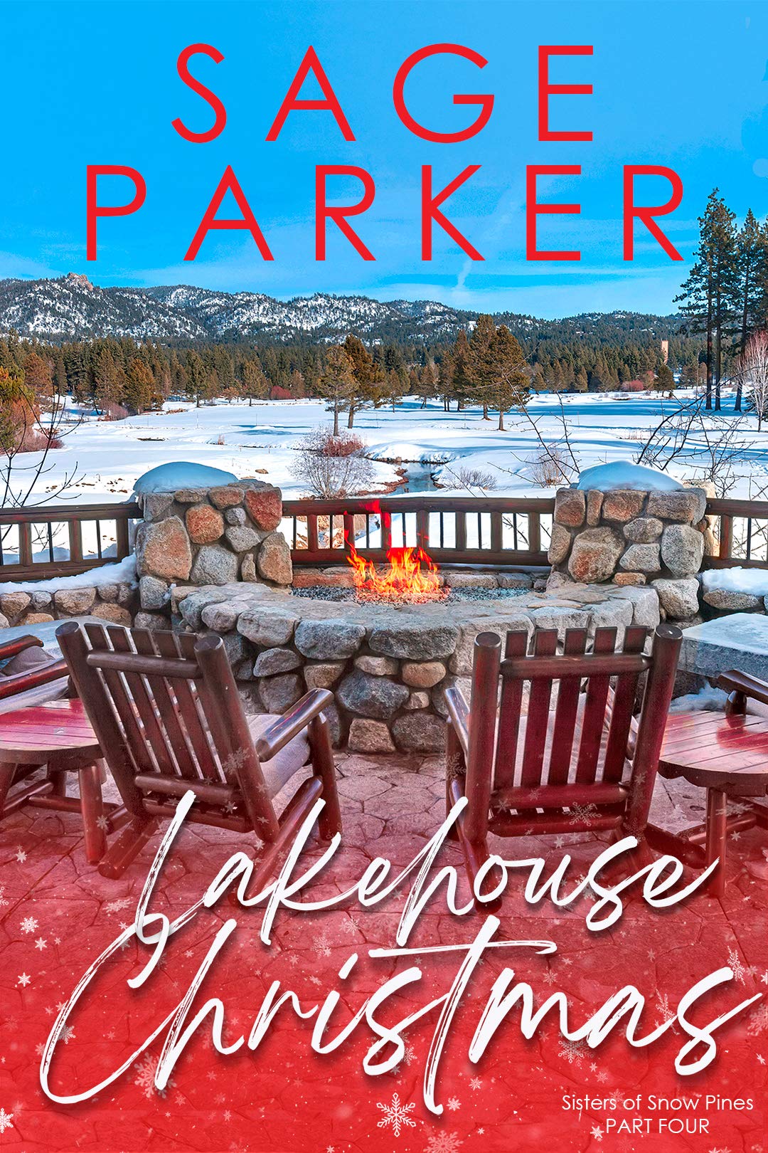 Lakehouse Christmas book cover