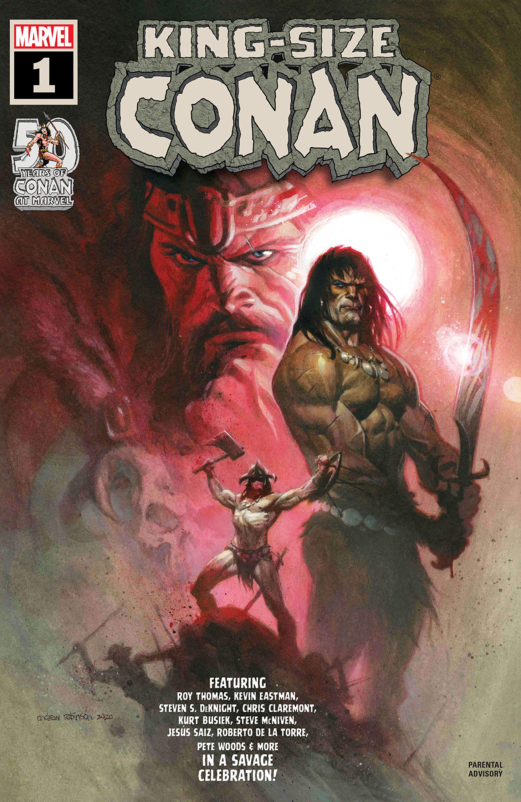 King-Size Conan #1 book cover