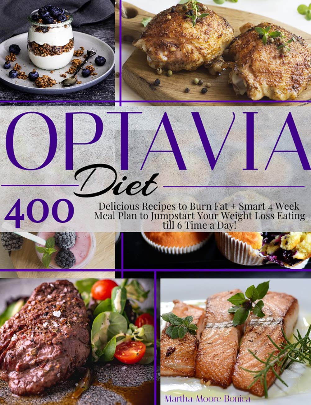 Optavia Diet 400 Delicious Recipes to Burn Fat + Smart 4 Week Meal