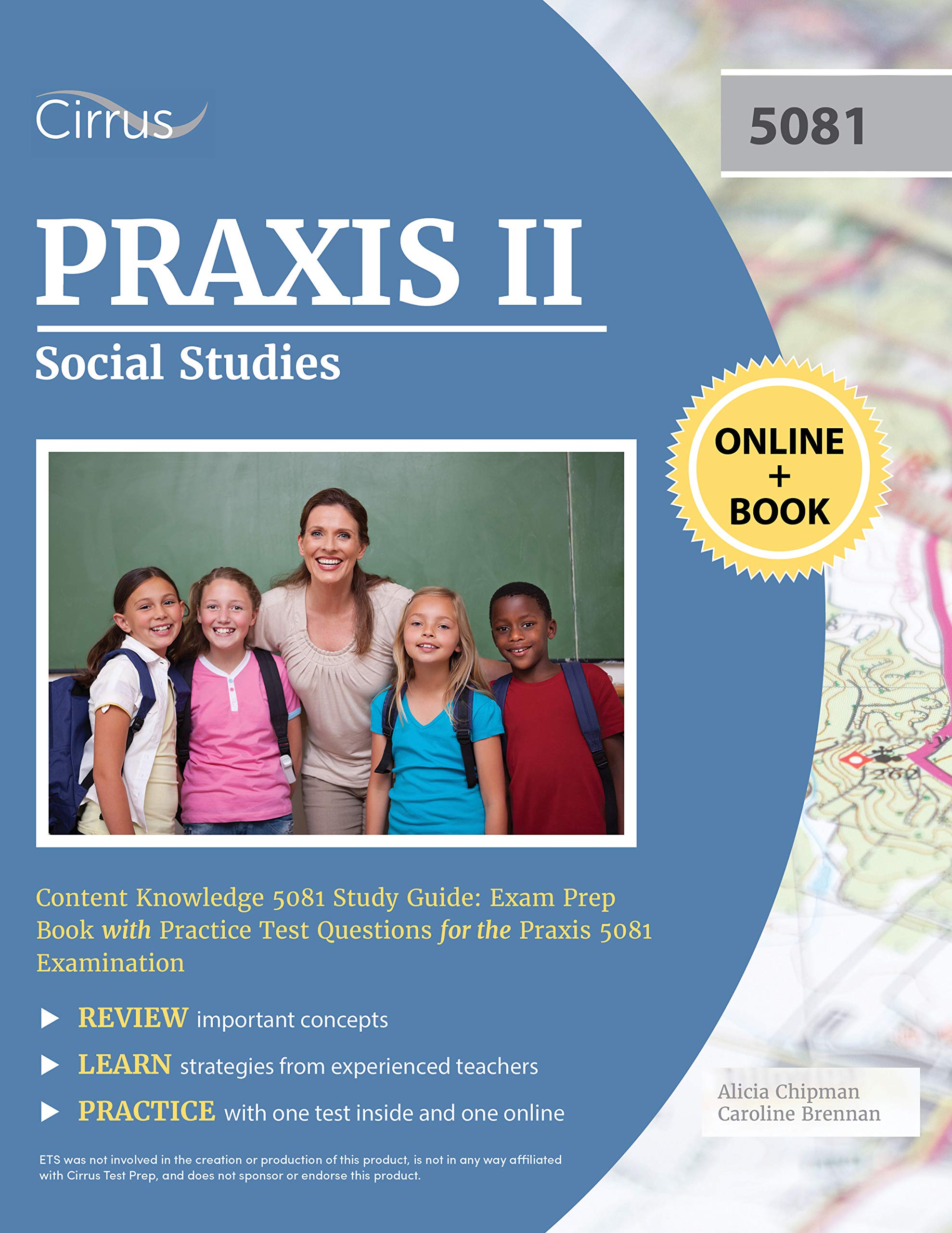 Praxis II Social Studies Content Knowledge 5081 Study Guide Exam Prep Book with Practice Test
