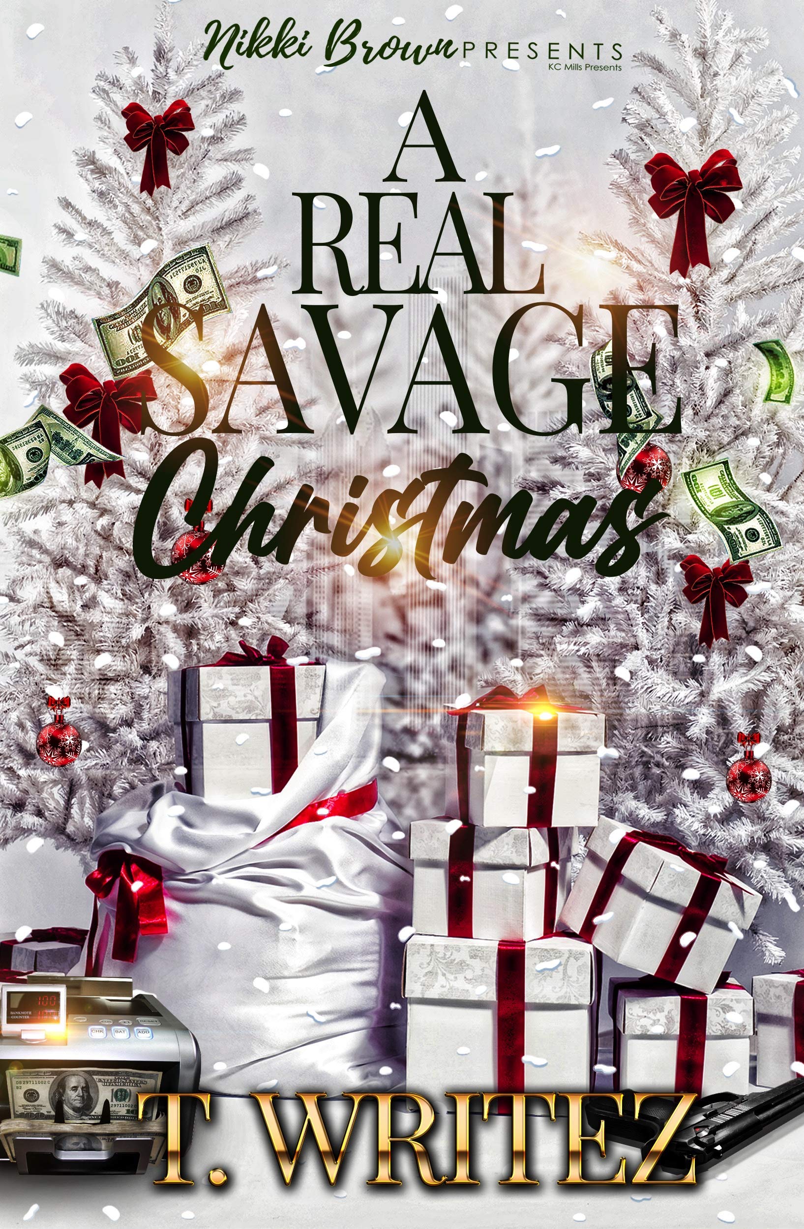 A Real Savage Christmas book cover