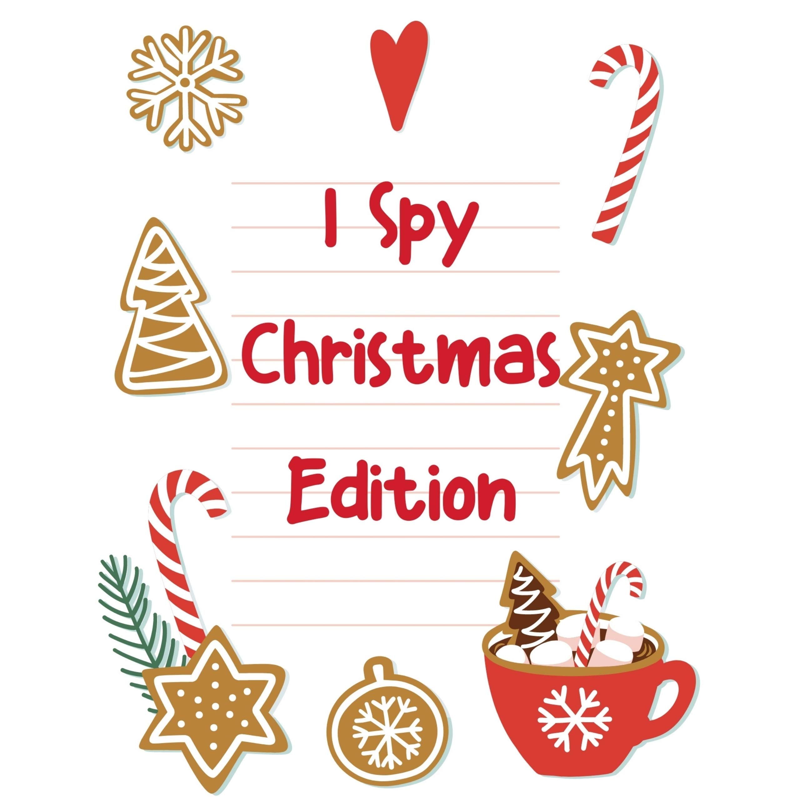 I Spy Christmas Edition A Book Of Picture Riddles For Kids Ages 25