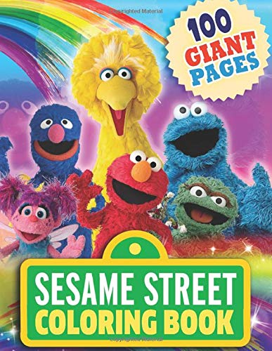 Sesame Street Coloring Book: Super Gift for Kids and Fans - Great ...