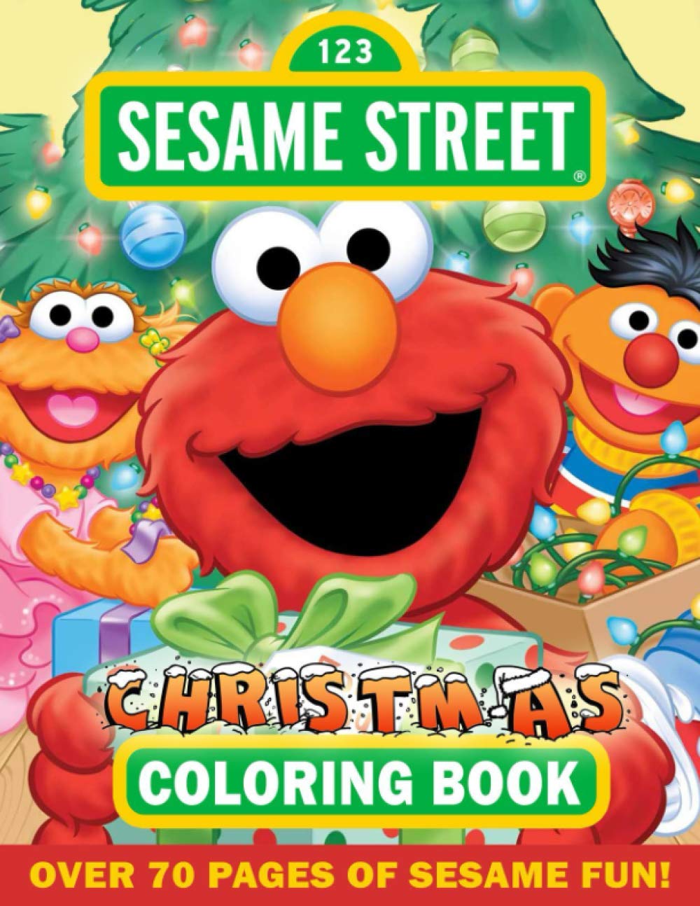 Sesame Street Christmas Coloring Book: New version 2020 for ALL ages and fan, 50 Illustrated ...