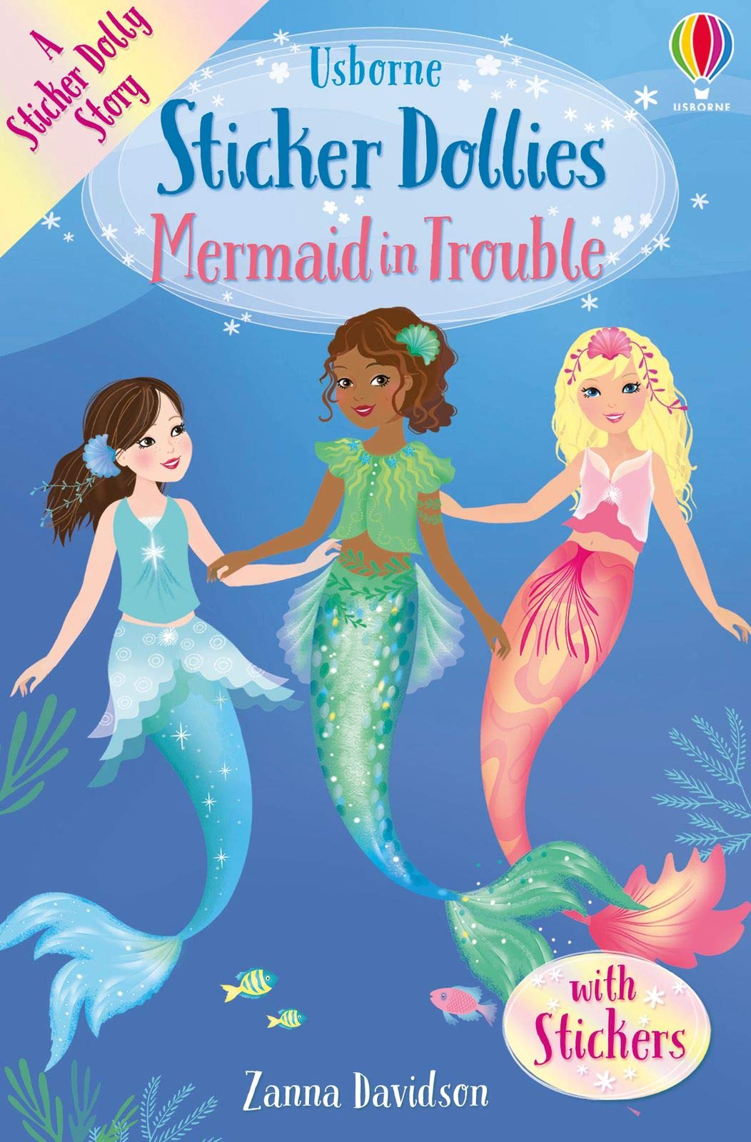 Mermaid in Trouble - Usborne Sticker Dollies