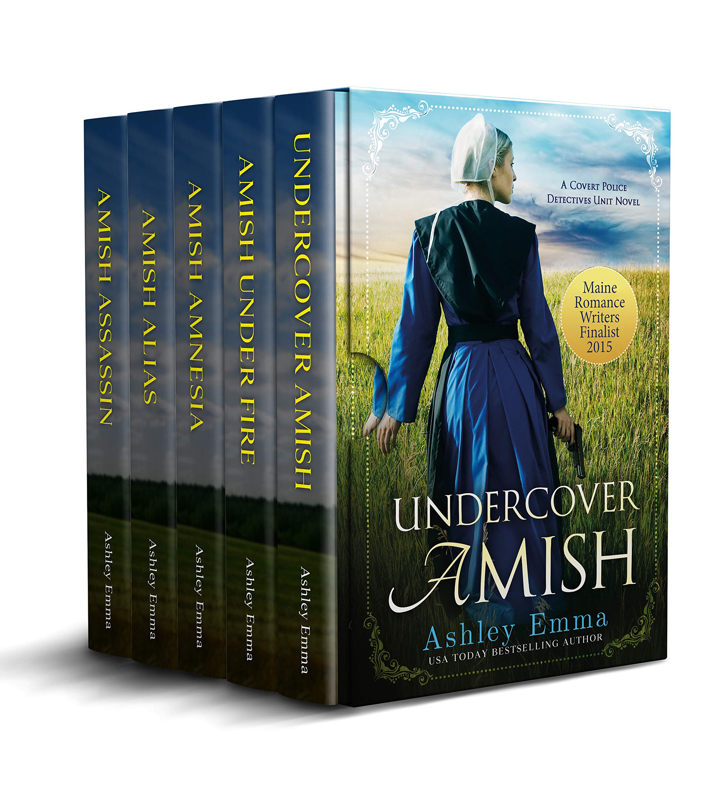 The Covert Police Detectives Unit Series Boxset: Undercover Amish / Amish Under Fire / Amish Amnesia / Amish Alias / Esther's Amish Secret / Amish Assassin / Amish Accident / Amish Identity