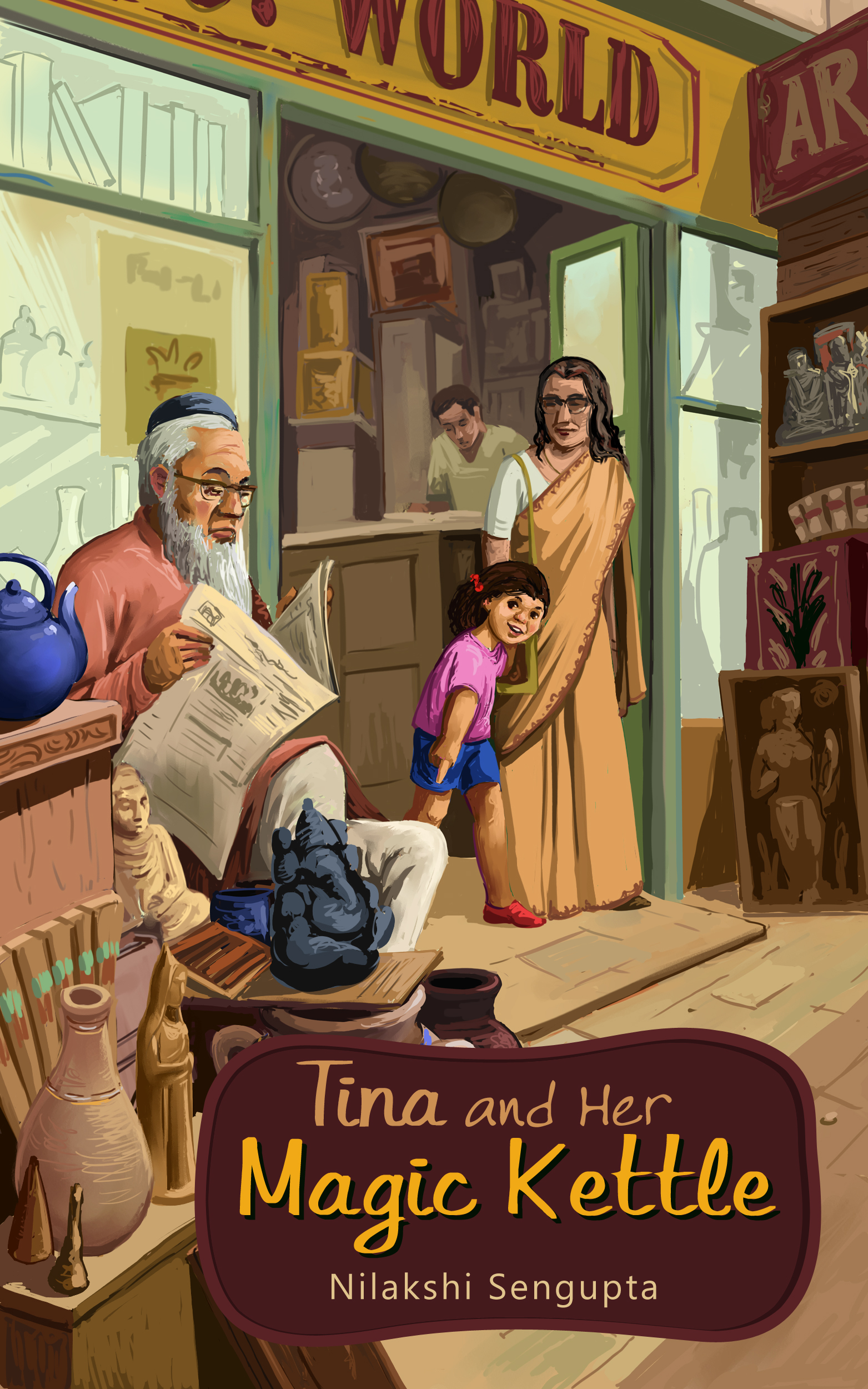 Tina and her magic kettle