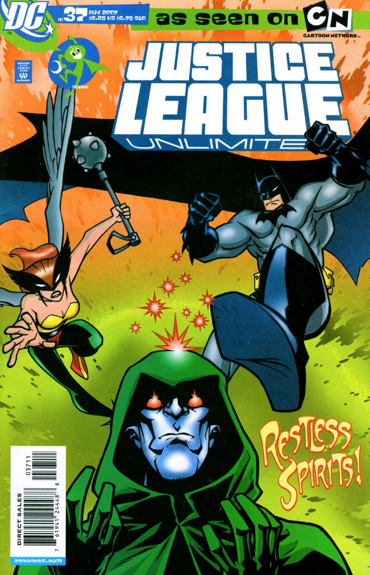 Justice League Unlimited #37 book cover