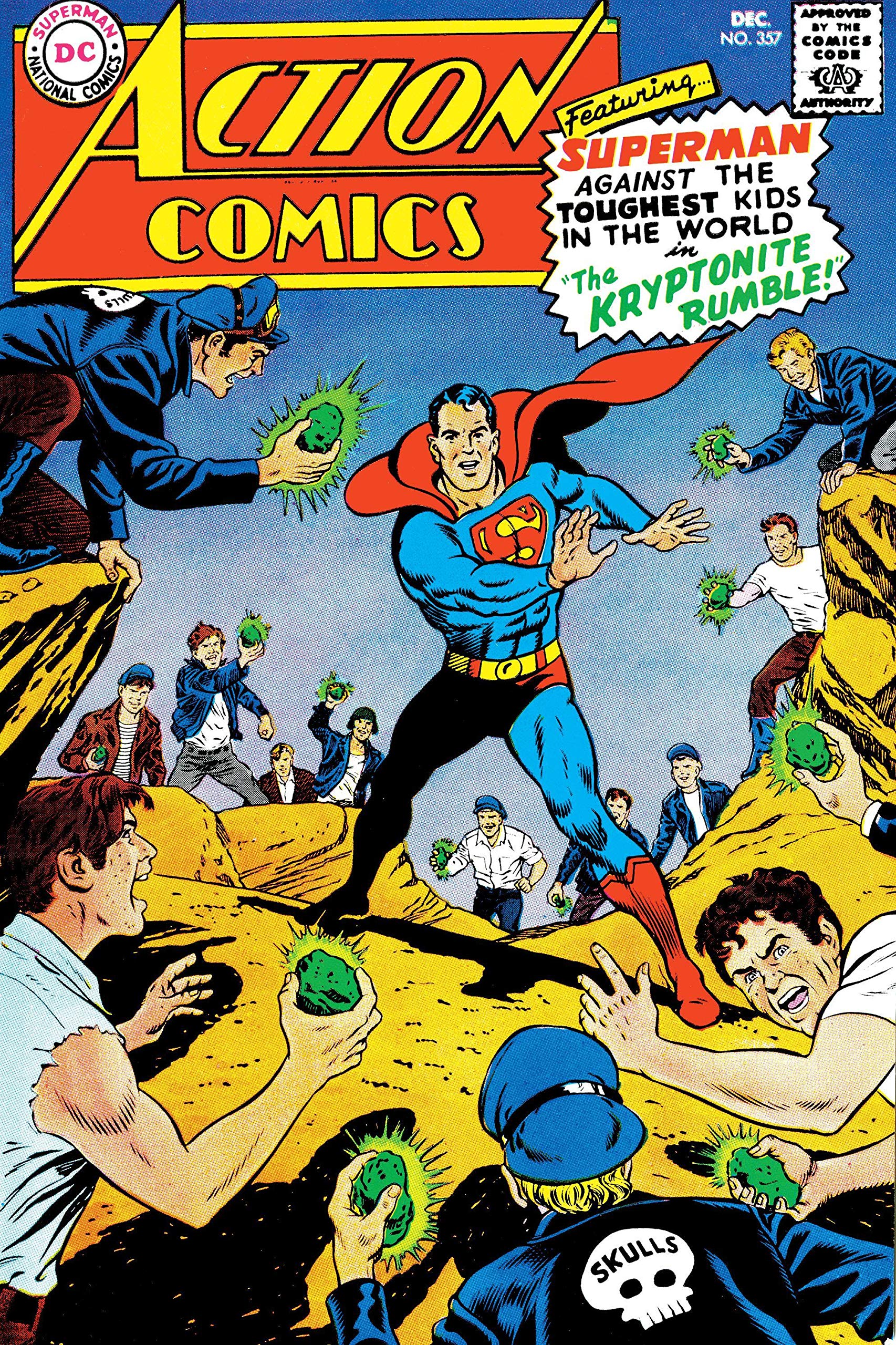 Action Comics book cover