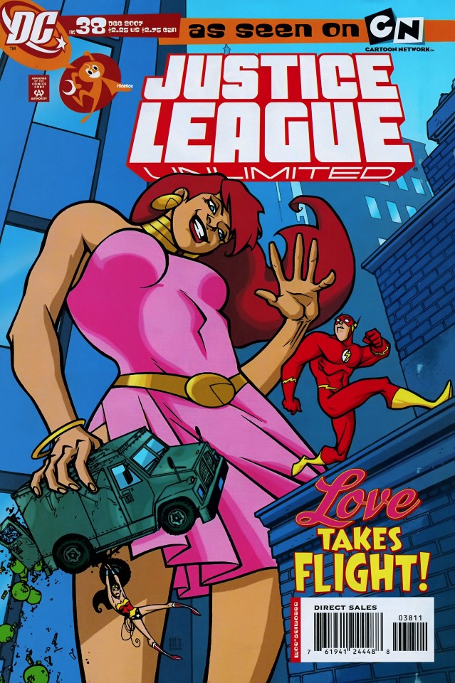Justice League Unlimited #38 book cover